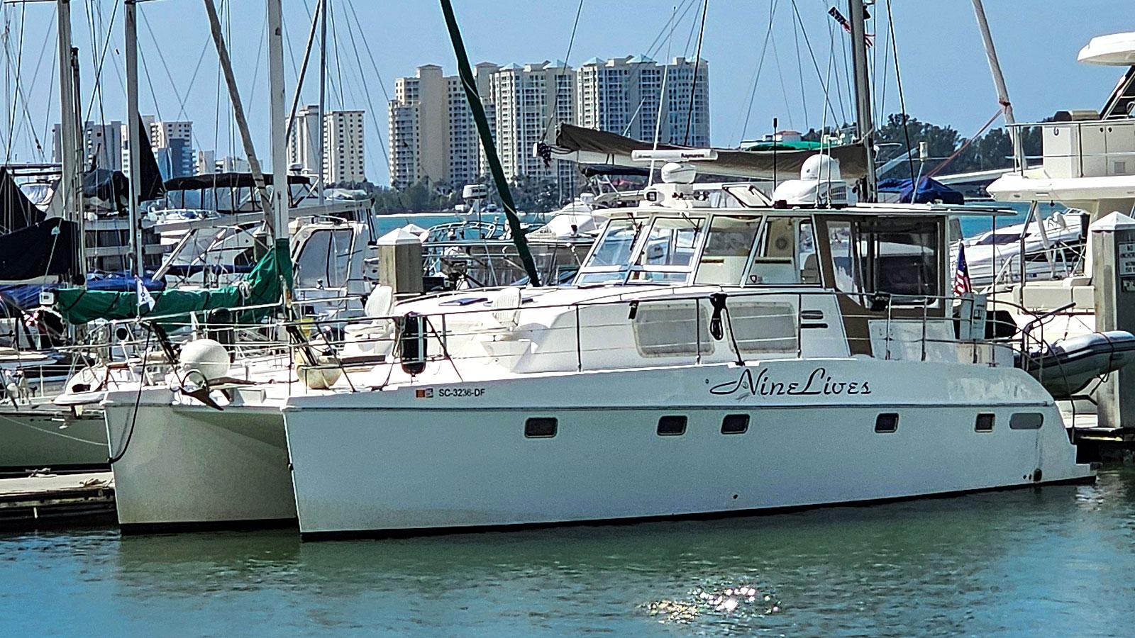 Endeavour-44 TrawlerCat 2012-Nine Lives SC-US-Port Bow Profile-9702901 | Thumbnail