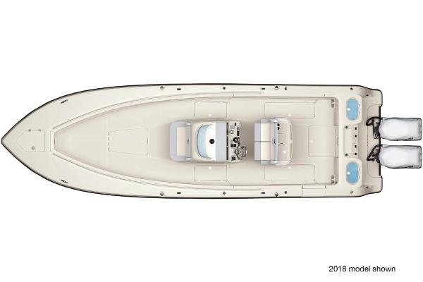 2021 Mako boat for sale, model of the boat is 334 CC & Image # 2 of 3