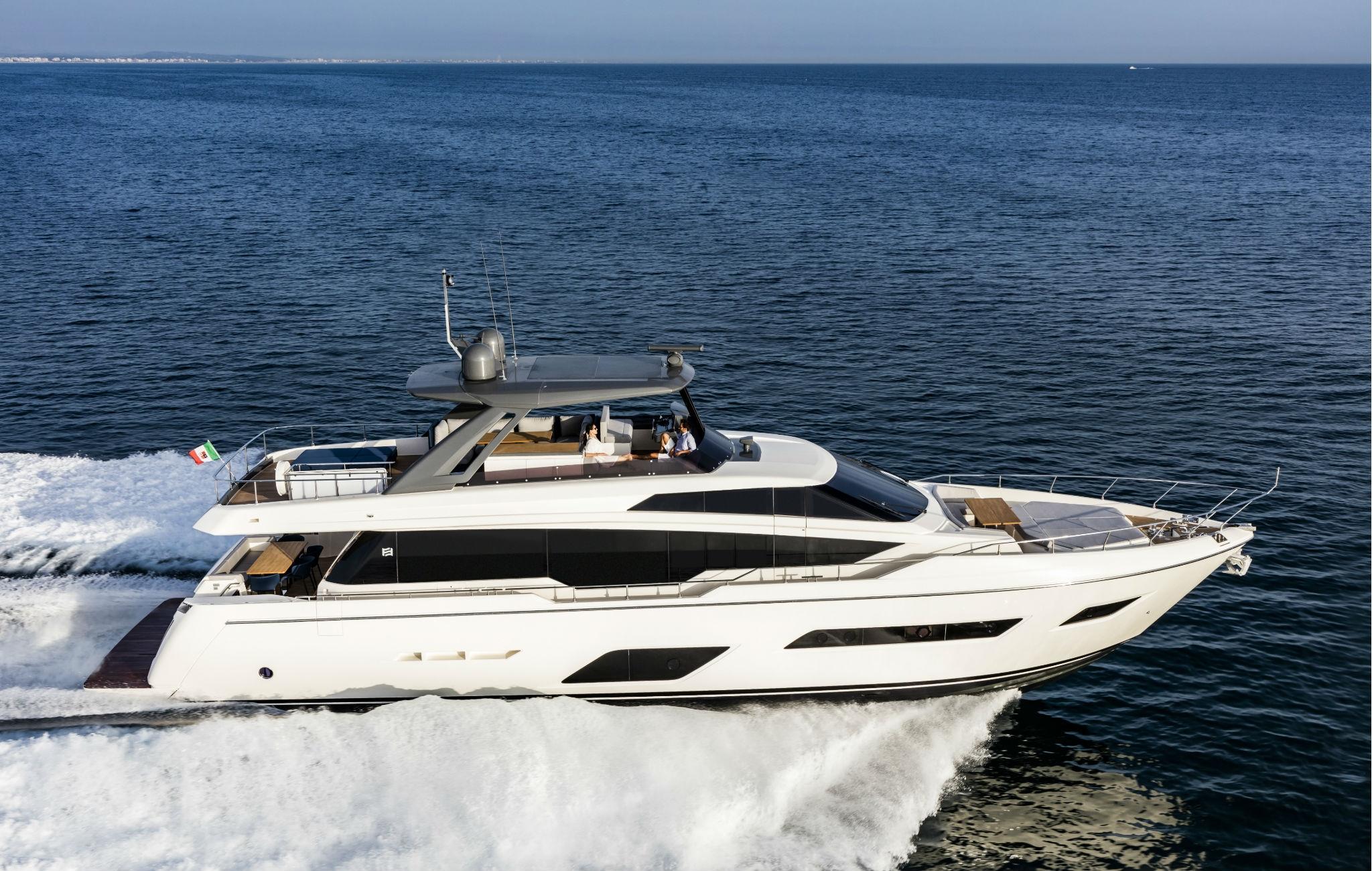 2018 Ferretti Yachts 78 