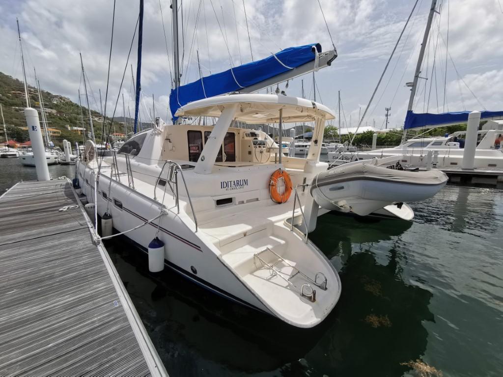 2005 leopard 43 sailing catamaran