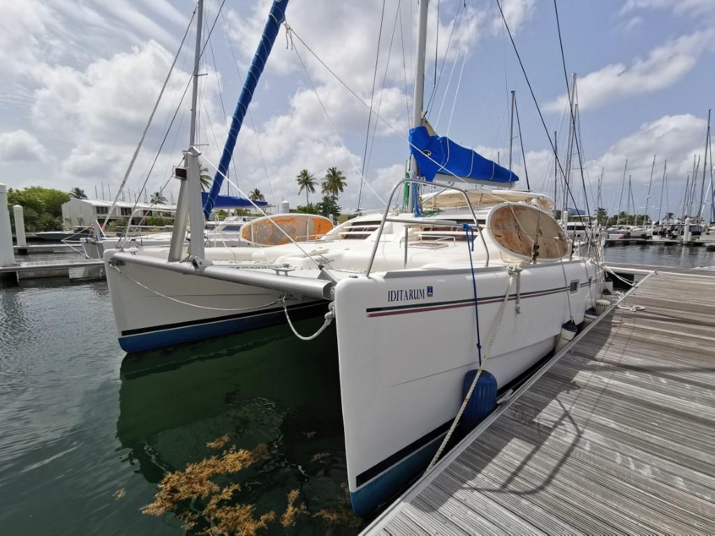 2005 leopard 43 sailing catamaran