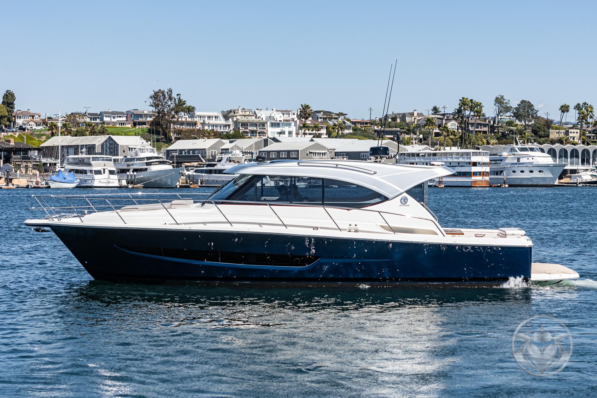 2025 Riviera 395 SUV #R023 inventory image at Sun Country Marine Group, San Diego Harbor Island 2025 Riviera 395 SUV #R023 inventory image at Sun Country Marine Group, San Diego Harbor Island