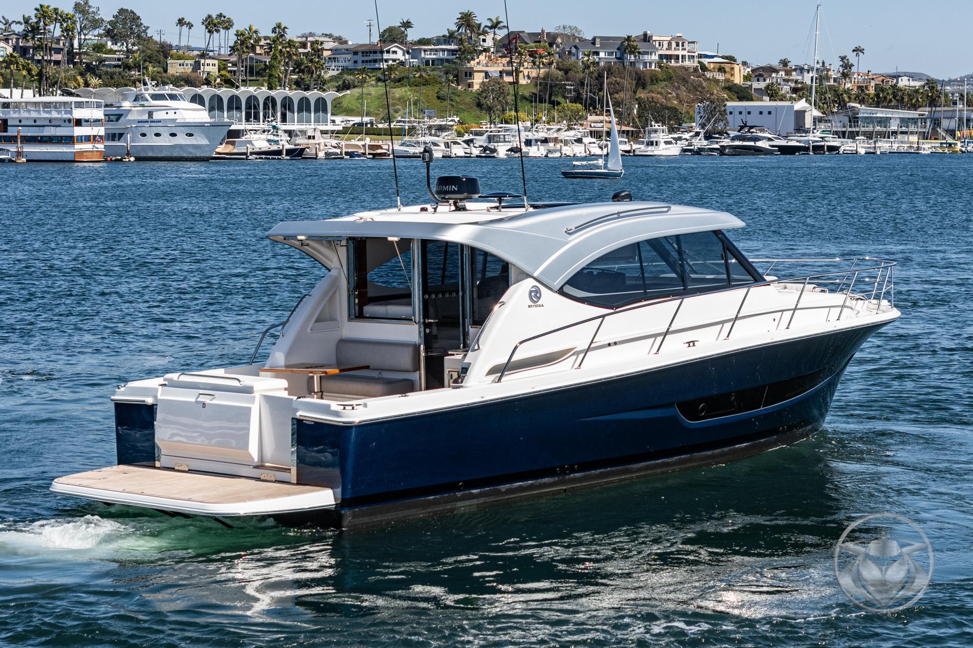 2025 Riviera 395 SUV #R023 inventory image at Sun Country Marine Group, San Diego Harbor Island 2025 Riviera 395 SUV #R023 inventory image at Sun Country Marine Group, San Diego Harbor Island