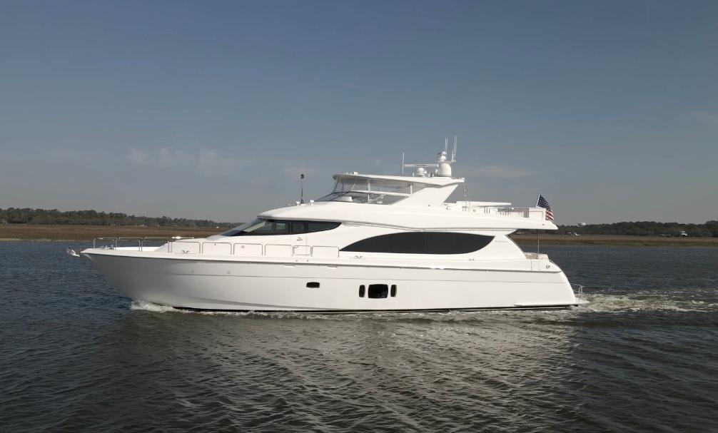 Hatteras 80 Flynn's Folly III - Profile