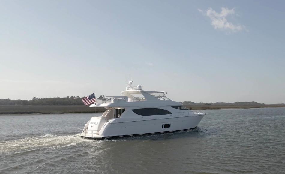 Hatteras 80 Flynn's Folly III - Profile