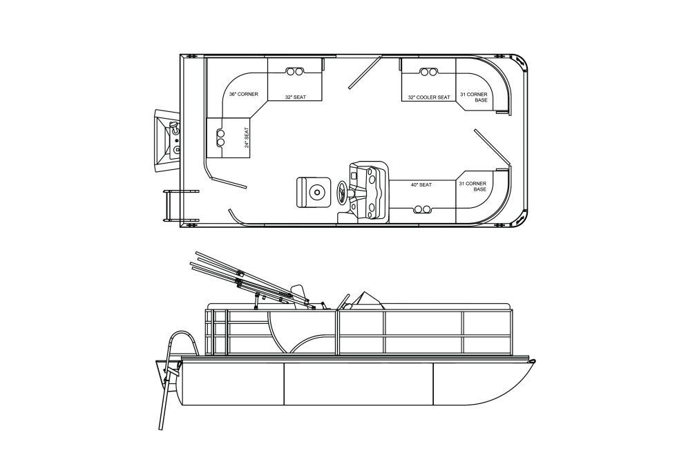 2024 Bentley pontoons LE 180 Cruise-14