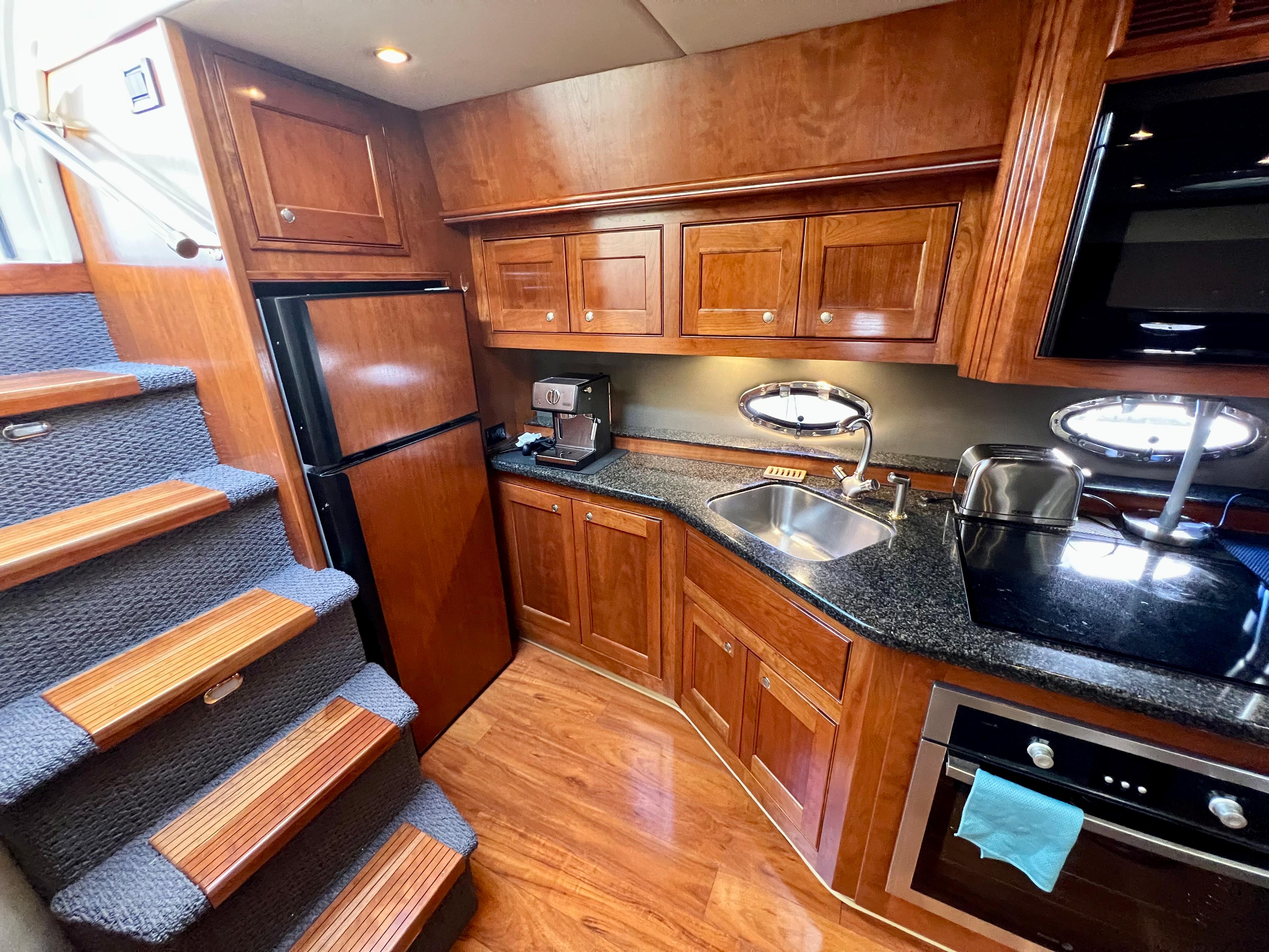 Galley aft