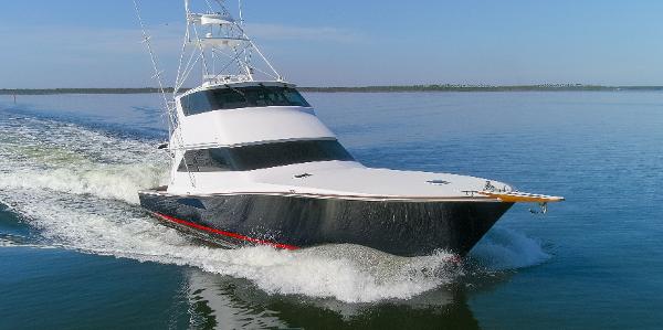 2001 Viking 65 Enclosed Bridge