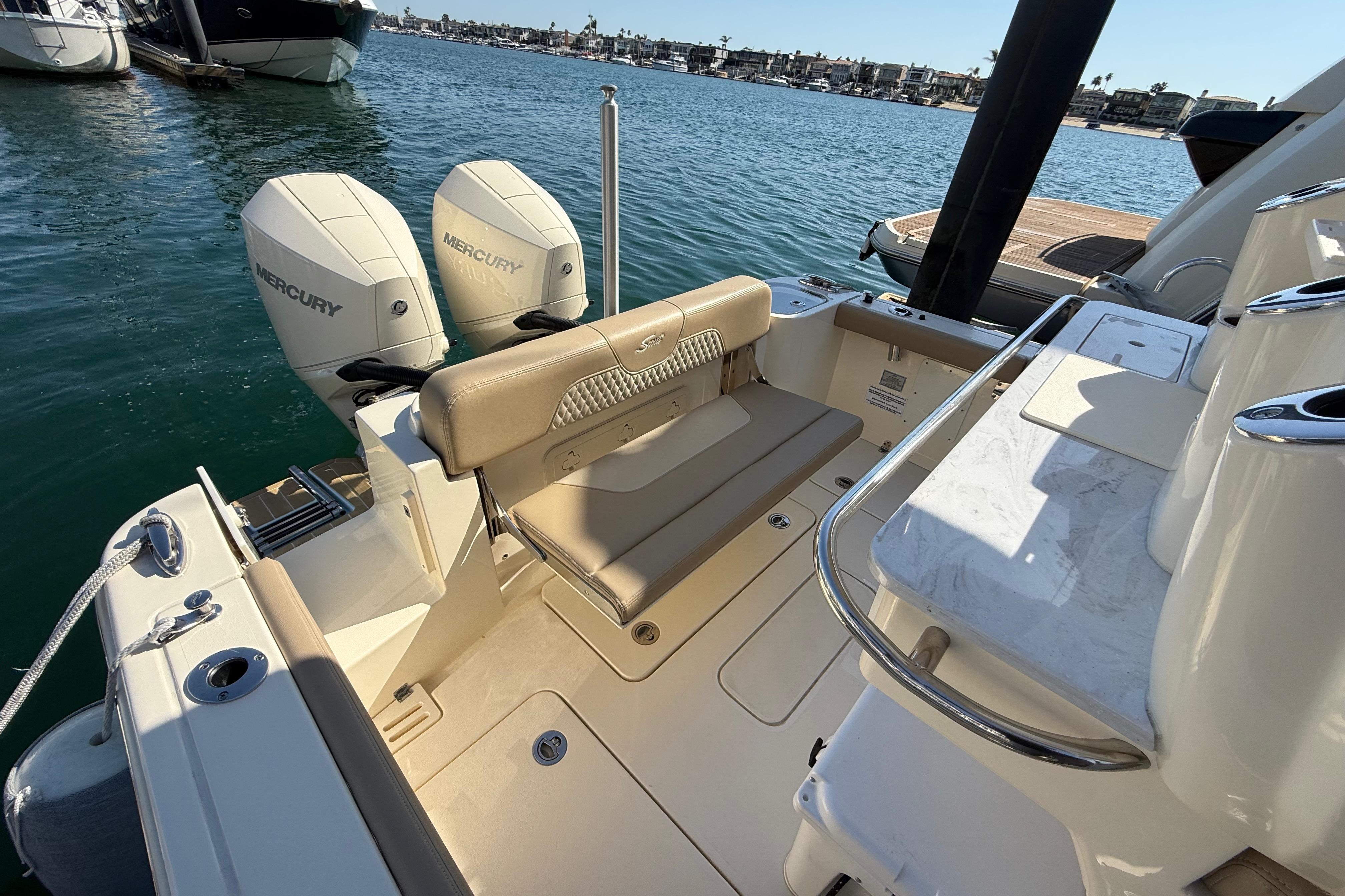 2024 Scout 260 LXF #TBRL368A inventory image at Sun Country Marine Group, Newport Beach