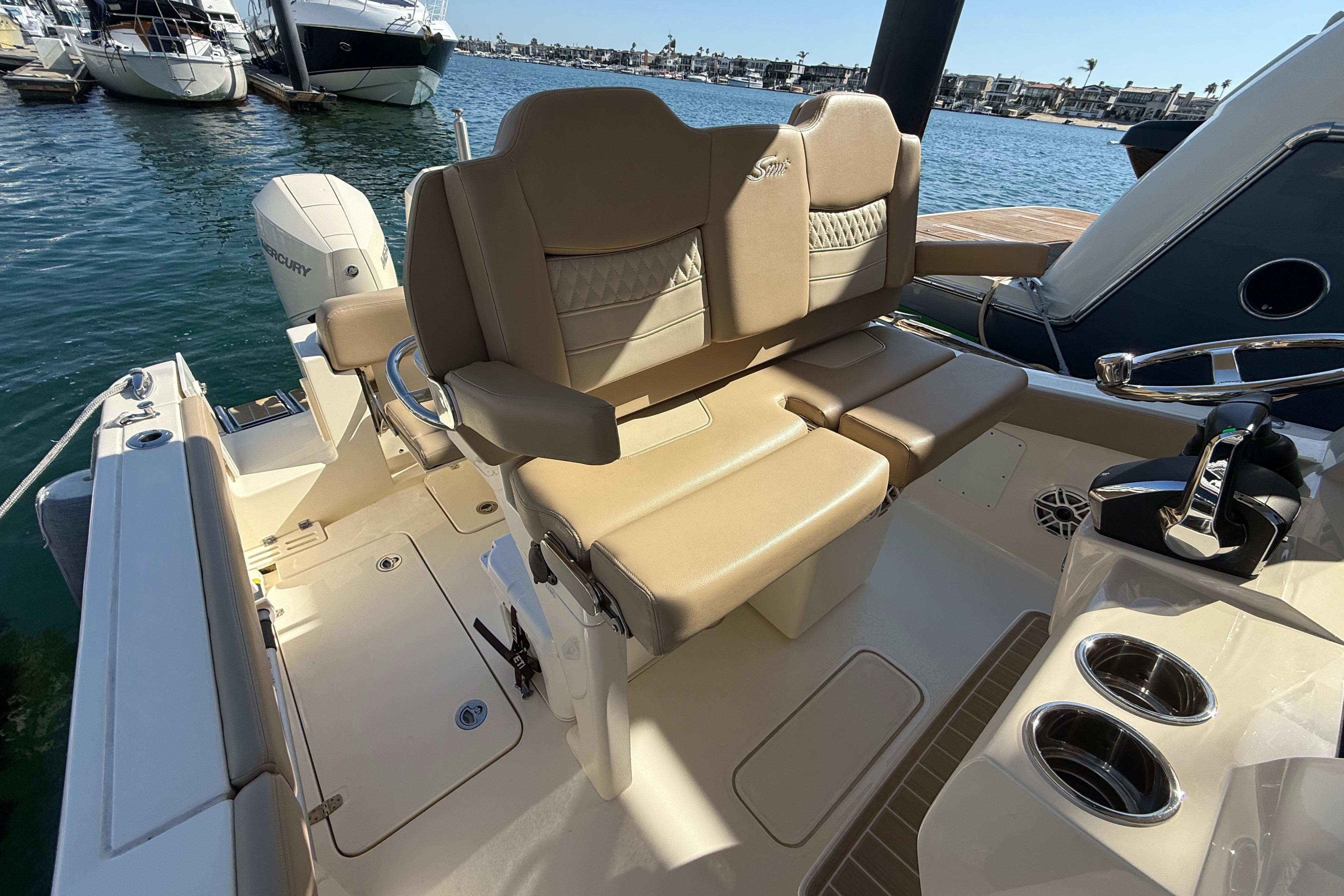 2024 Scout 260 LXF #TBRL368A inventory image at Sun Country Marine Group, Newport Beach