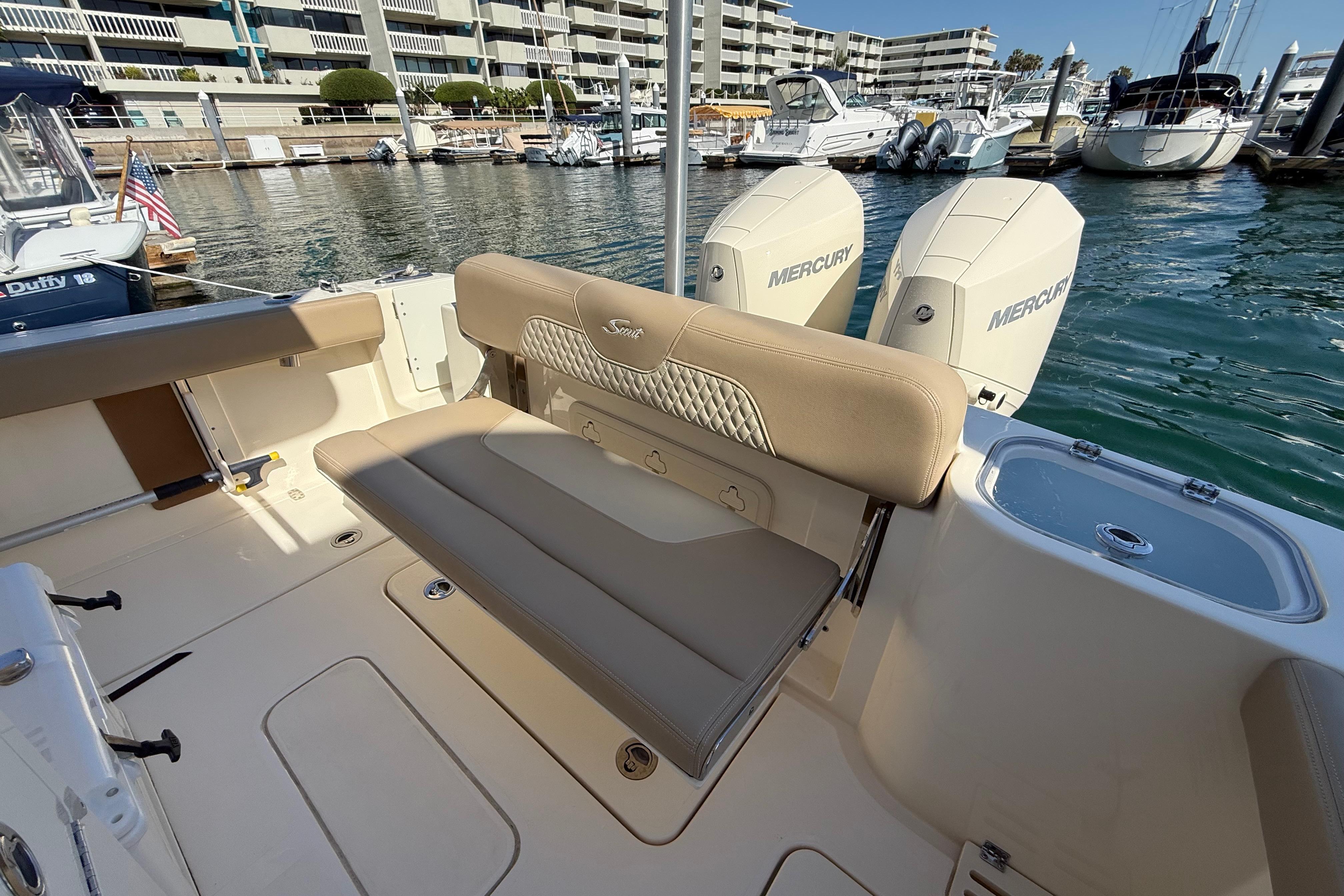 2024 Scout 260 LXF #TBRL368A inventory image at Sun Country Marine Group, Newport Beach