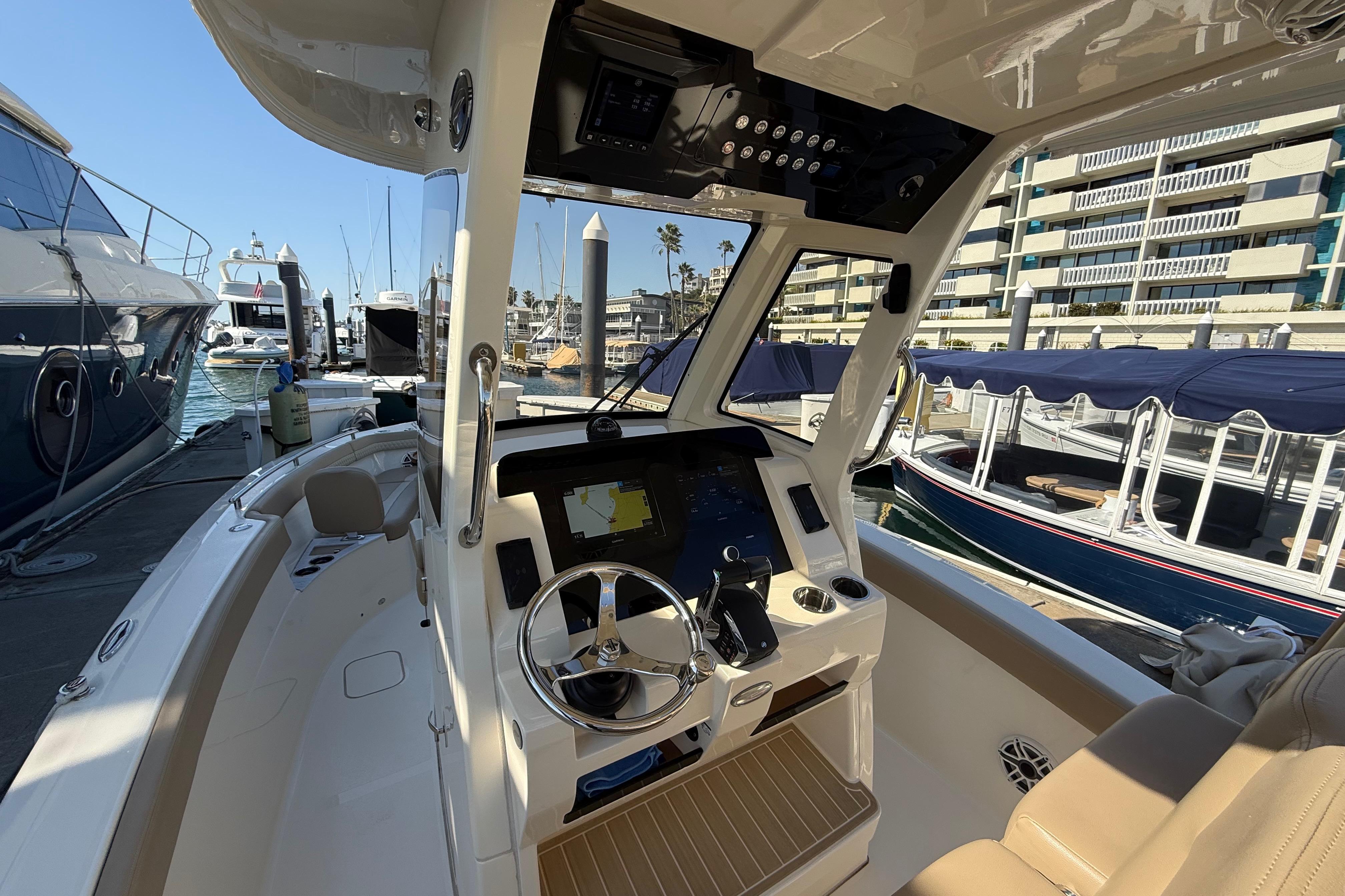 2024 Scout 260 LXF #TBRL368A inventory image at Sun Country Marine Group, Newport Beach