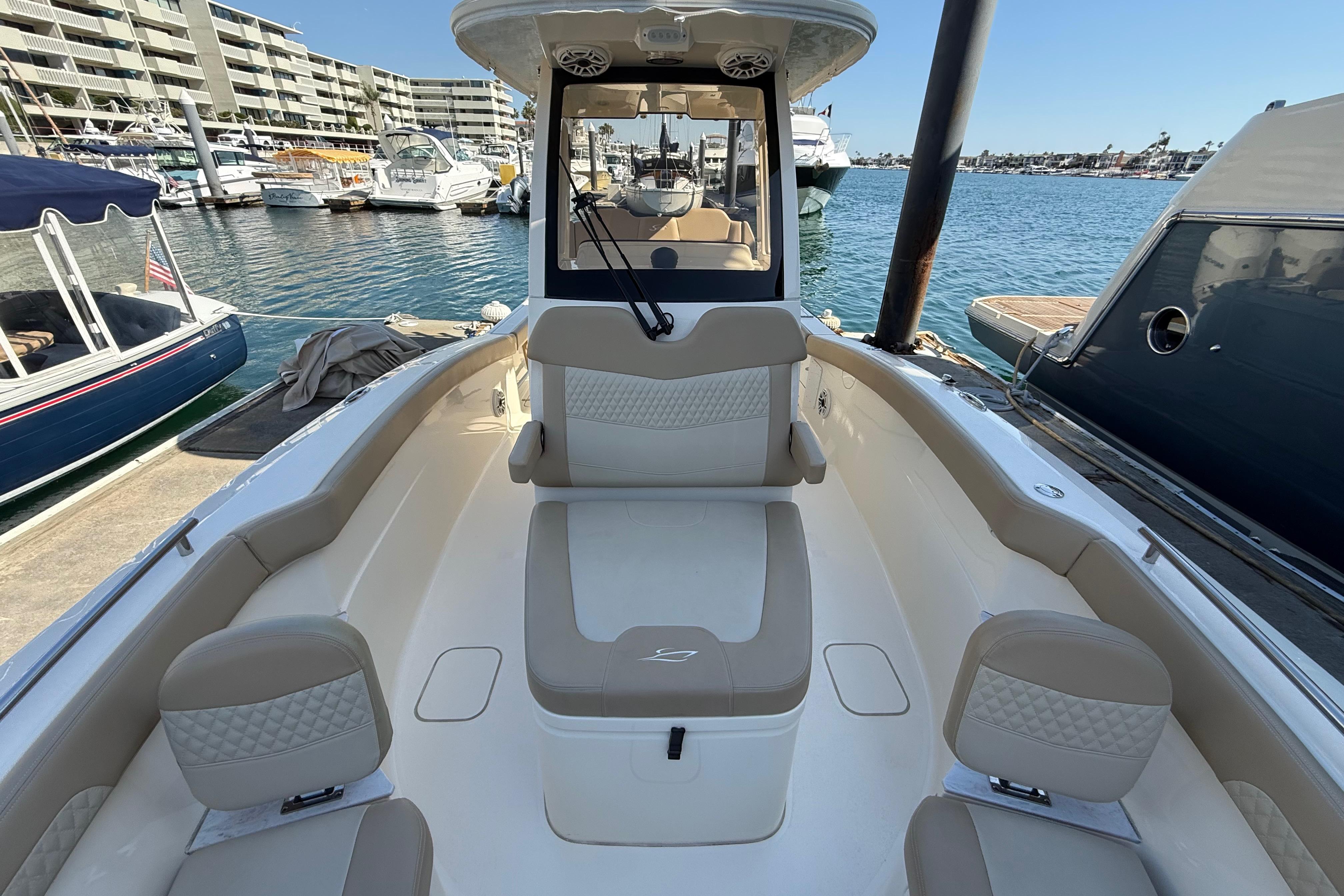 2024 Scout 260 LXF #TBRL368A inventory image at Sun Country Marine Group, Newport Beach