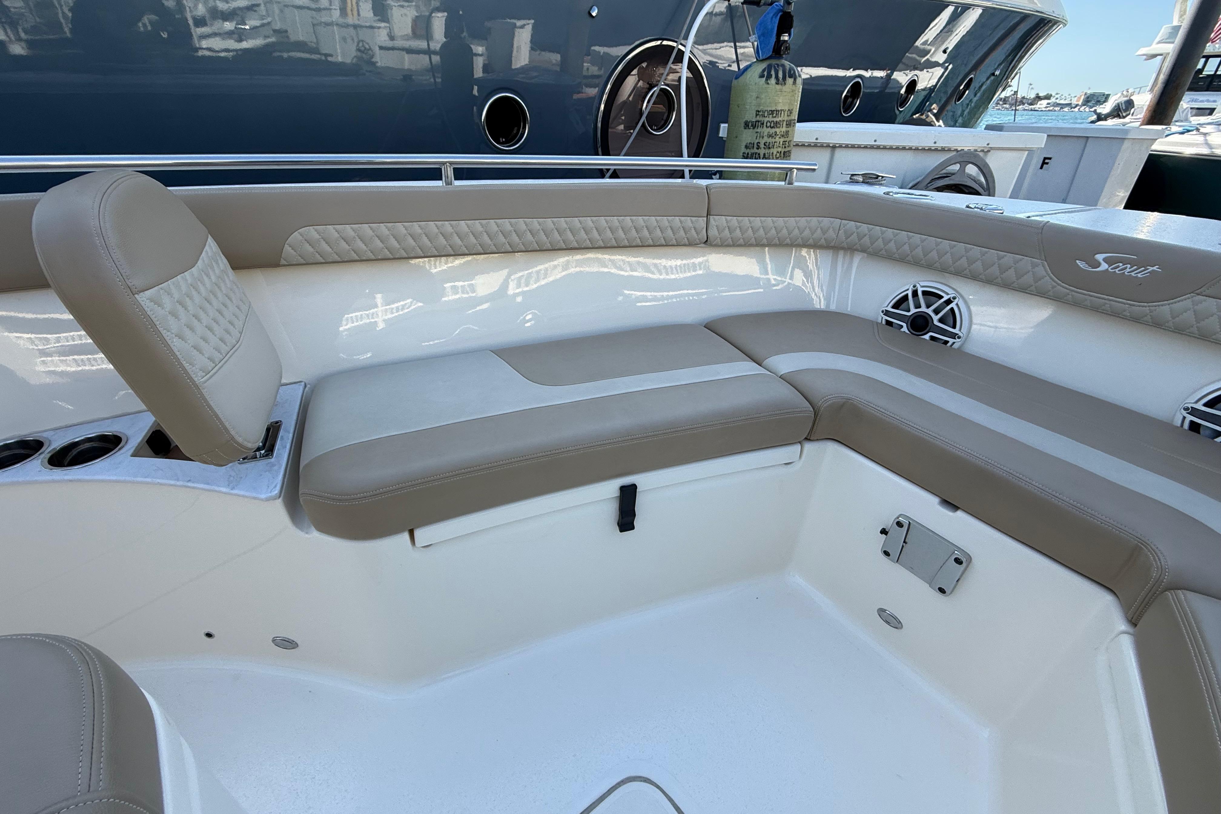 2024 Scout 260 LXF #TBRL368A inventory image at Sun Country Marine Group, Newport Beach