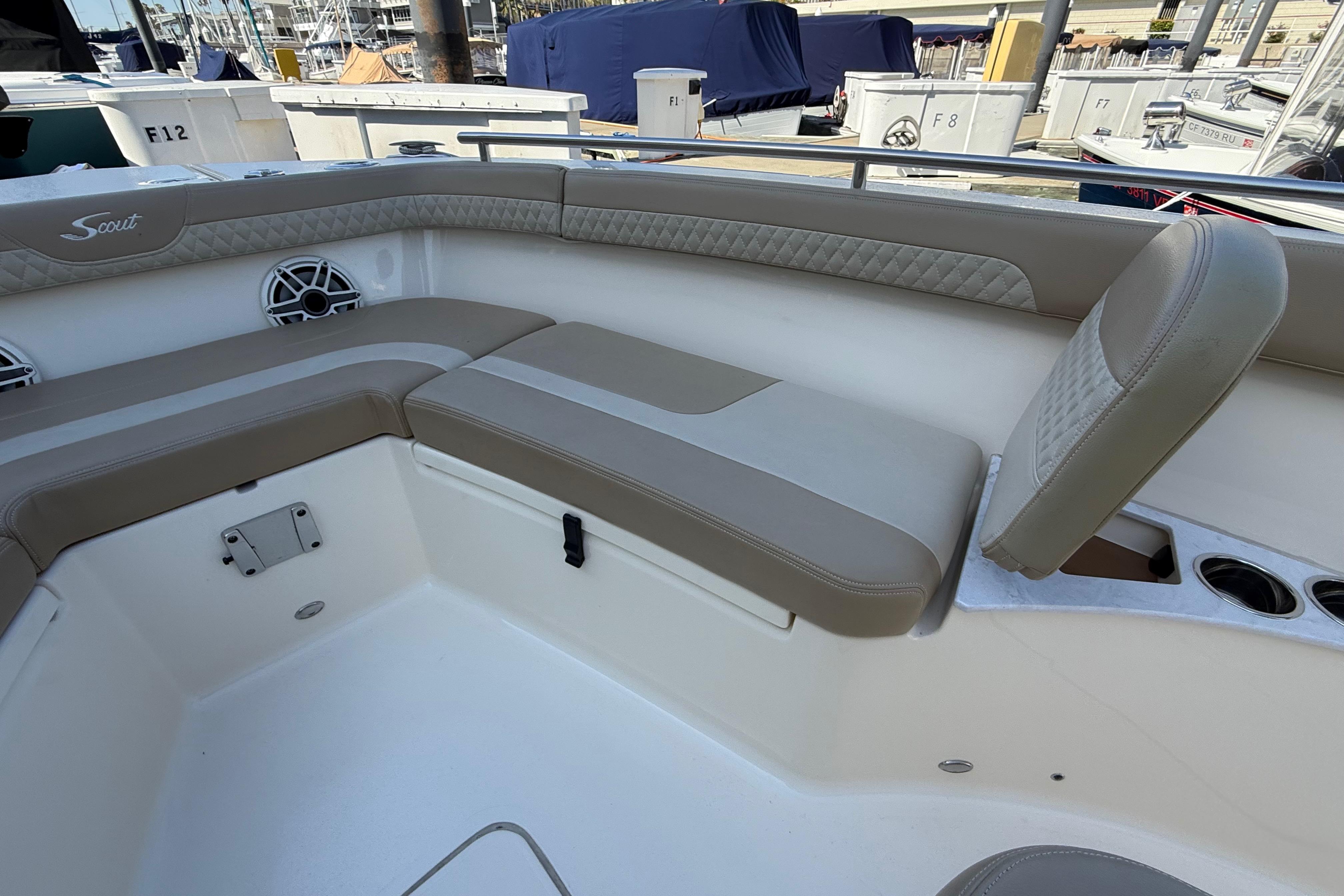 2024 Scout 260 LXF #TBRL368A inventory image at Sun Country Marine Group, Newport Beach
