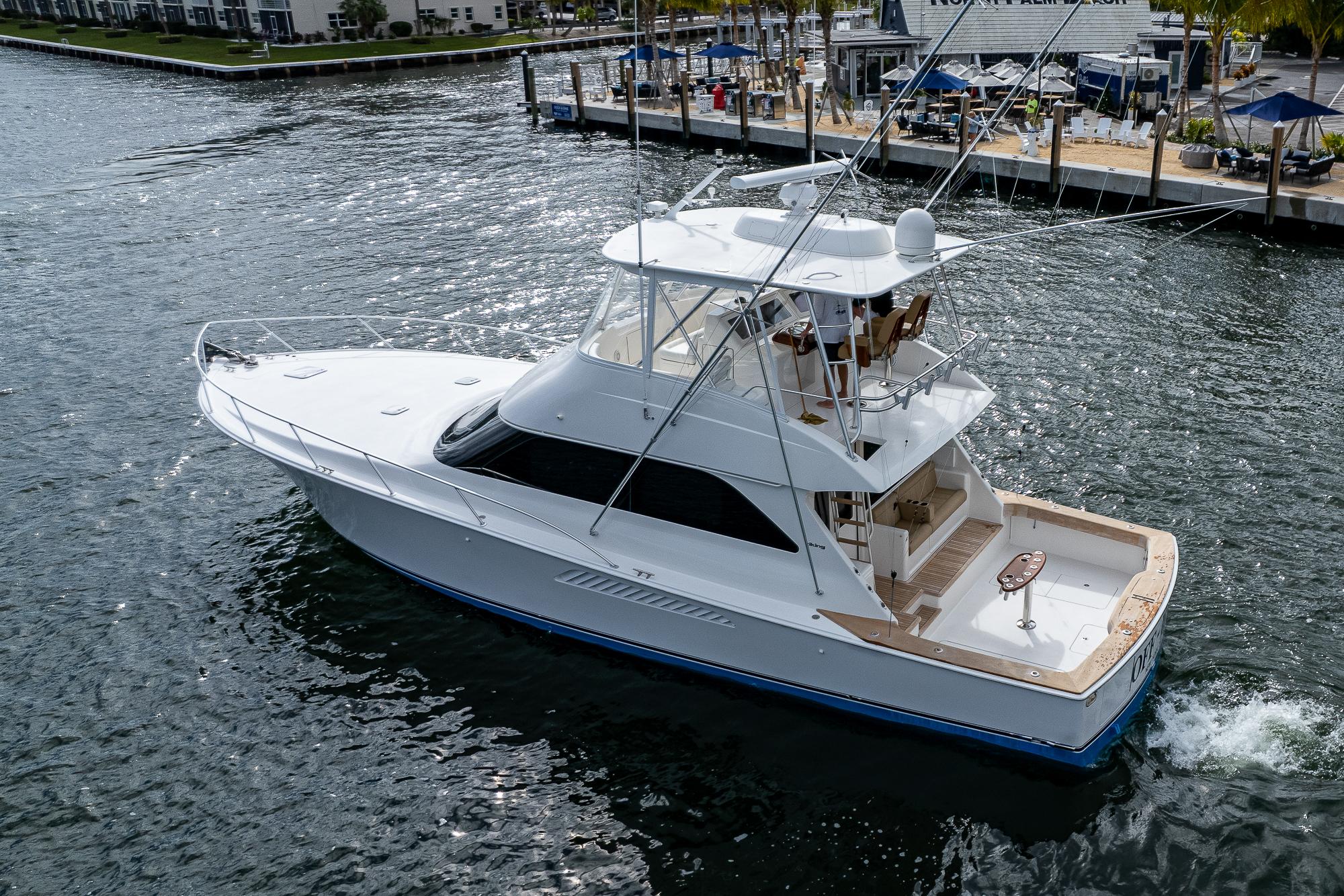 2008 Viking 54 Convertible Yacht For Sale, Off Ice