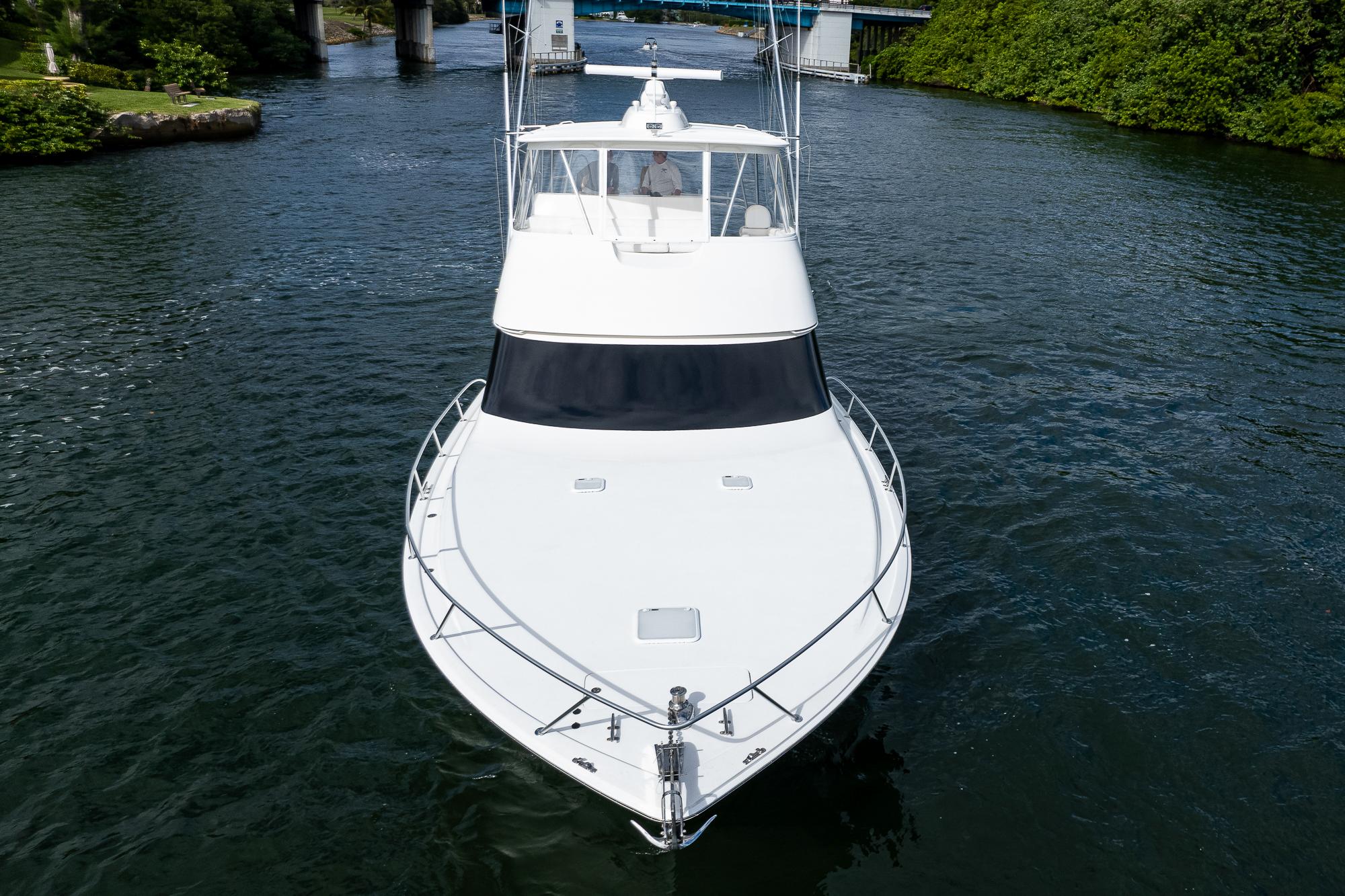 2008 Viking 54 Convertible Yacht For Sale, Off Ice