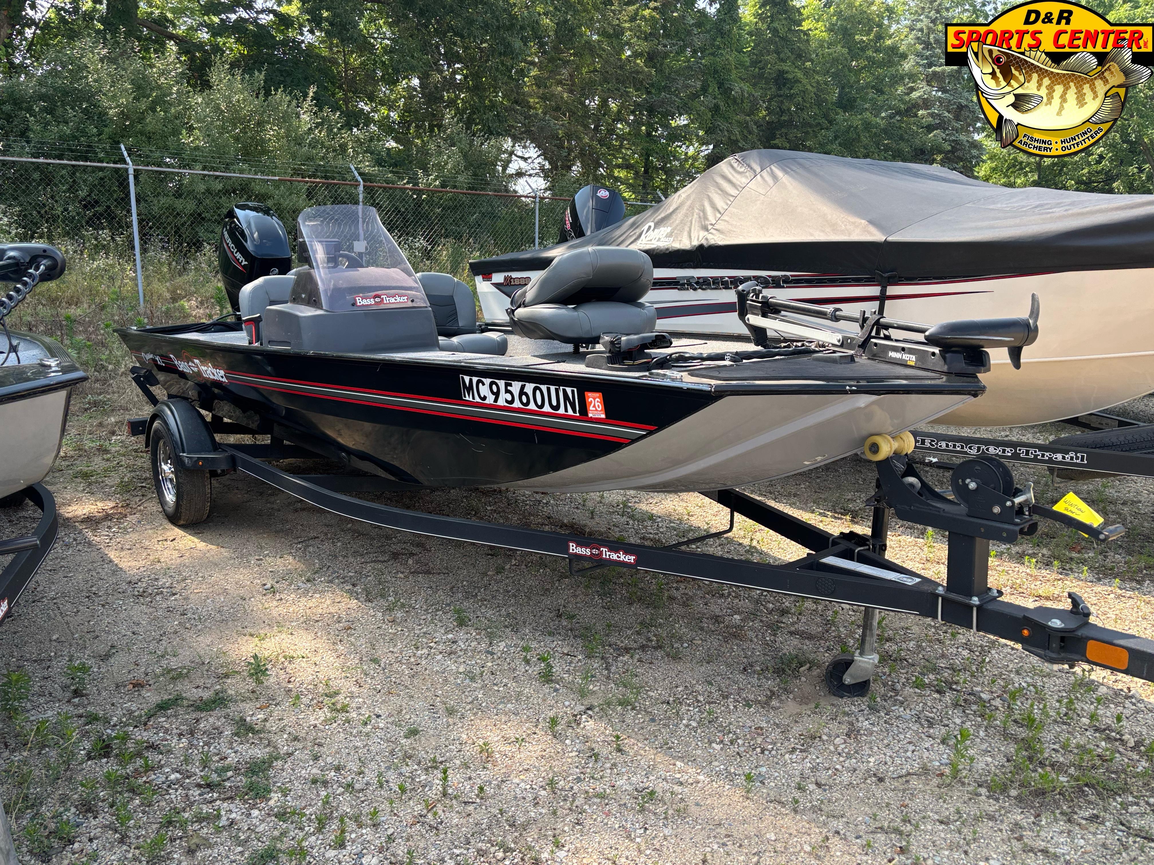 2021 Tracker Bass Tracker Classic XL boat on trailer at D&R Sports Center.