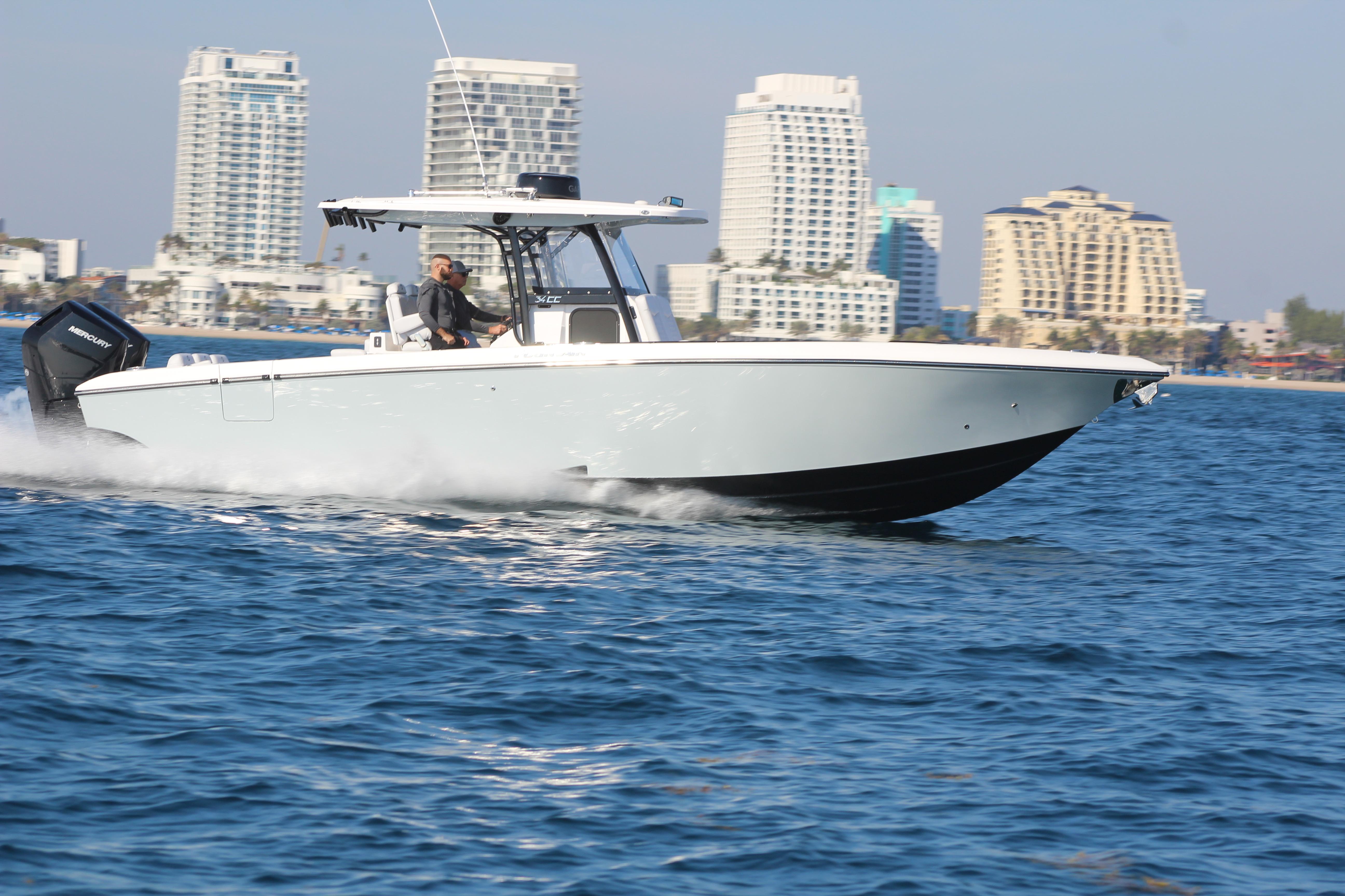 Fountain 34 Center Console