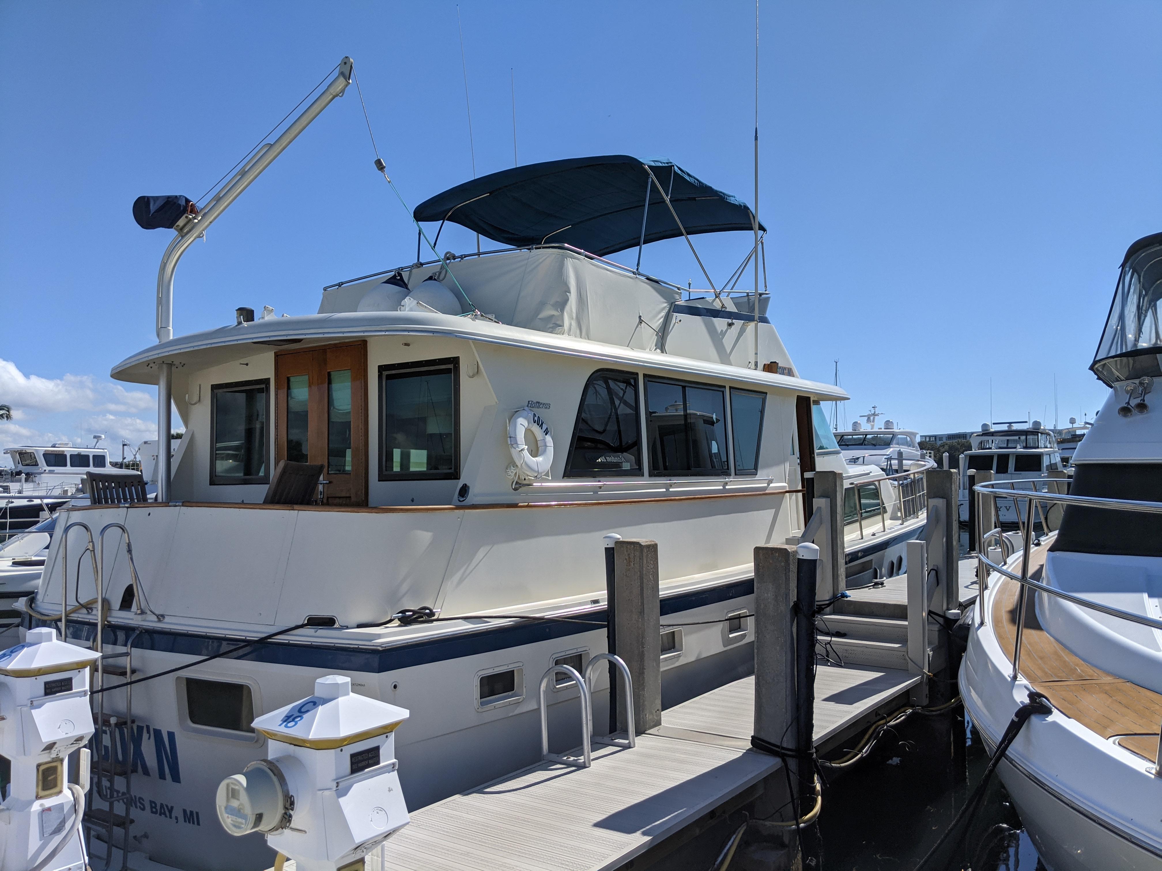 53 foot motor yachts for sale