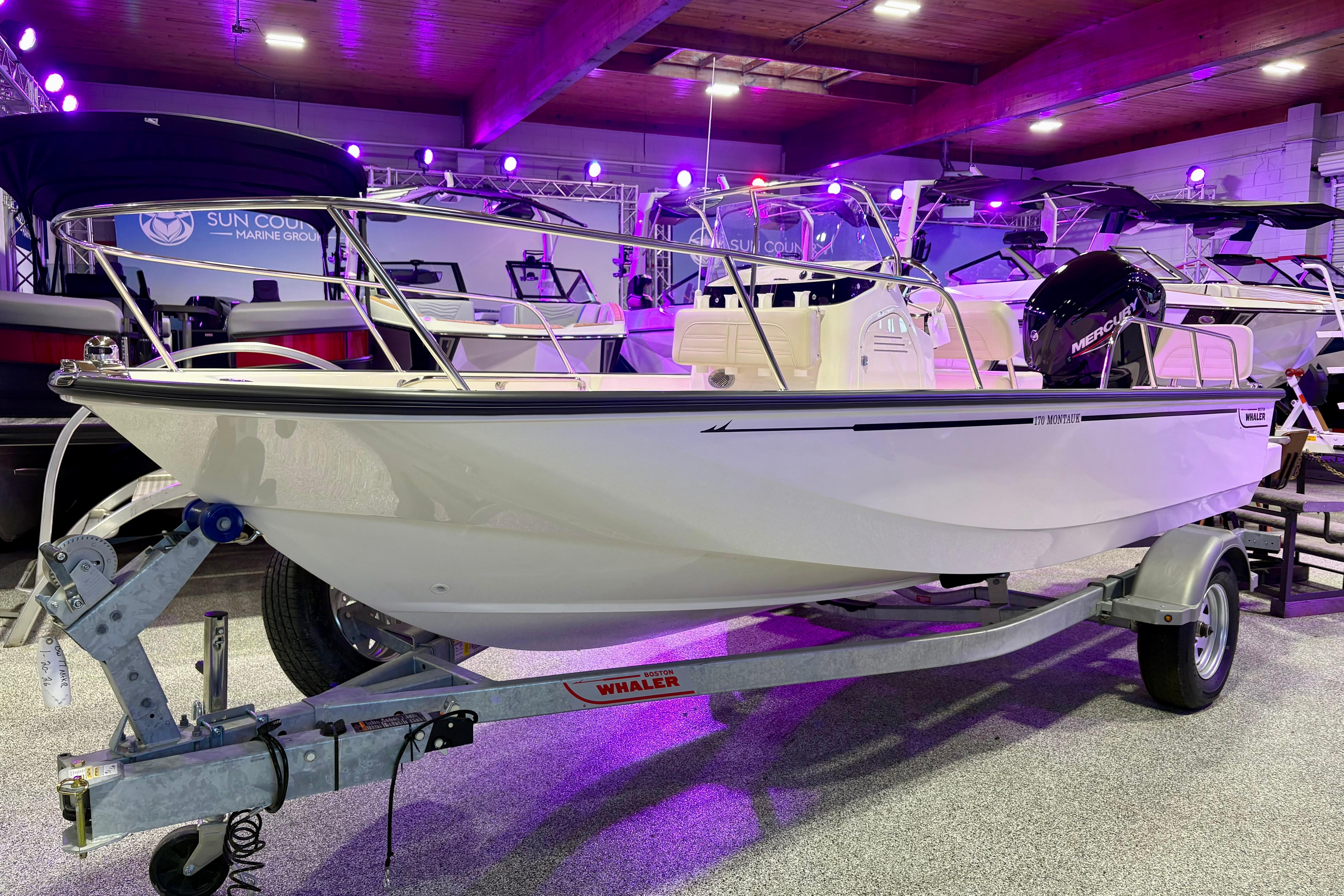 2026 Boston Whaler 170 Montauk #BW0809A inventory image at Sun Country Marine Group, San Jose-Campbell