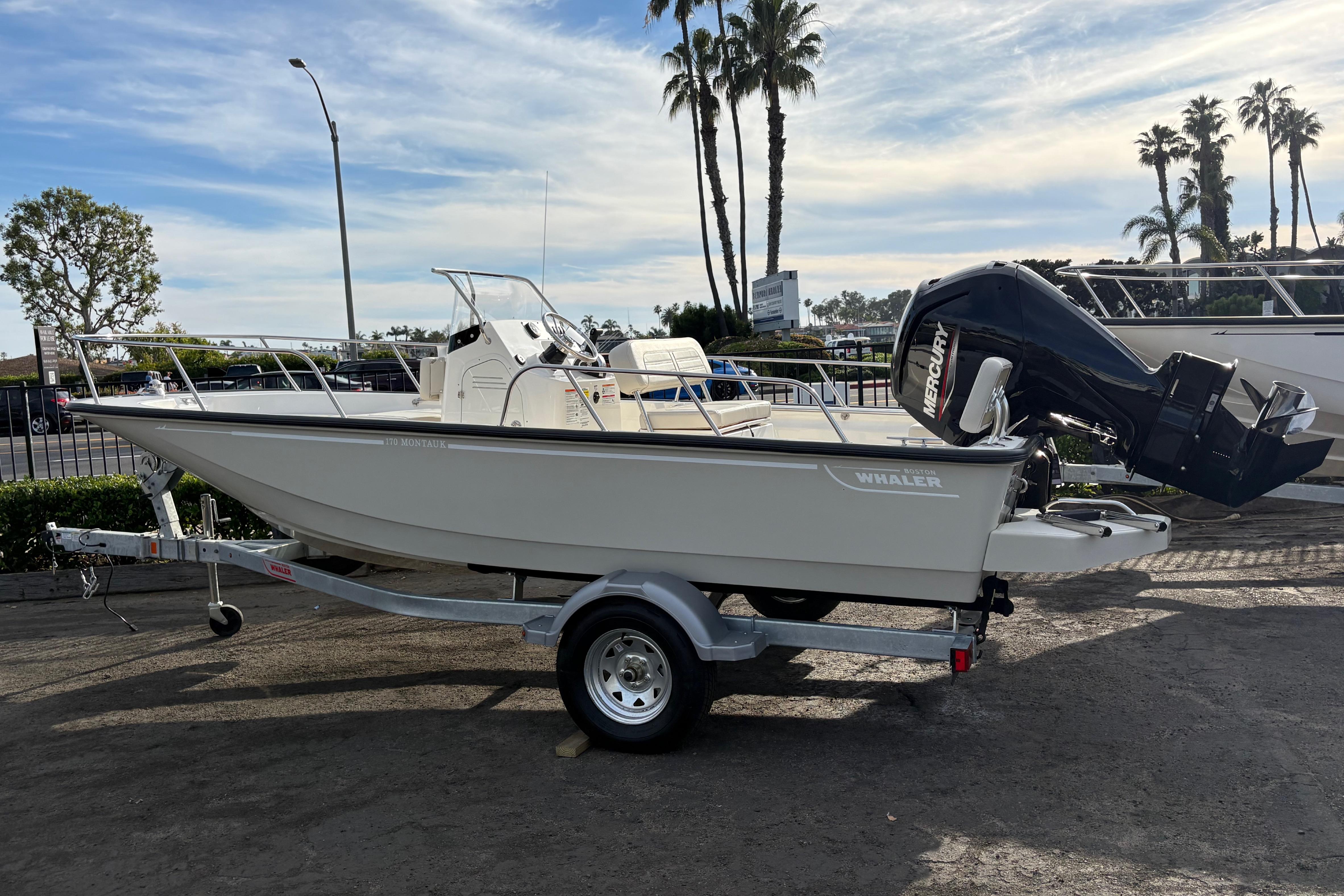 2026 Boston Whaler 170 Montauk #BW0811A inventory image at Sun Country Marine Group, Newport Beach