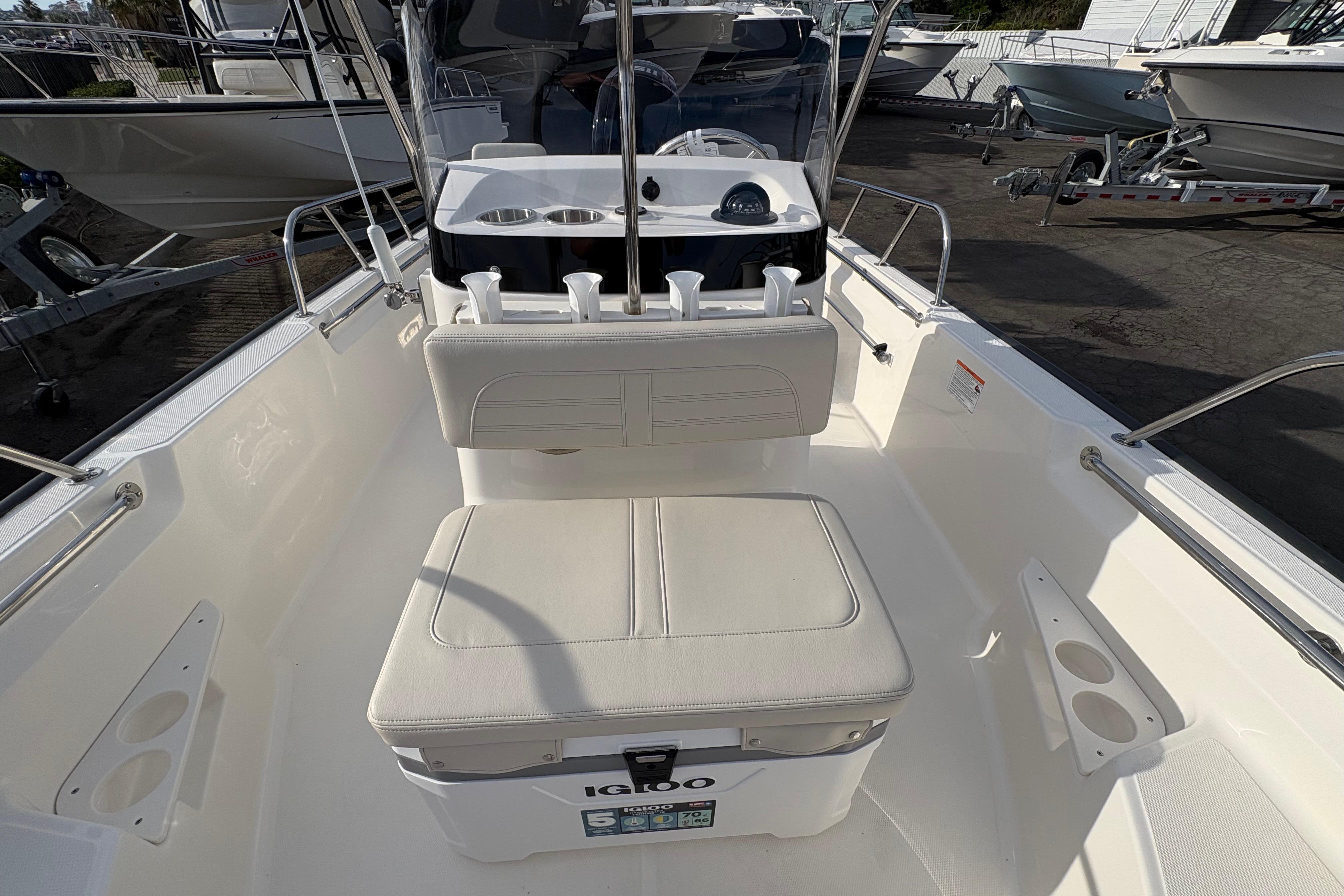 2026 Boston Whaler 170 Montauk #BW0811A inventory image at Sun Country Marine Group, Newport Beach