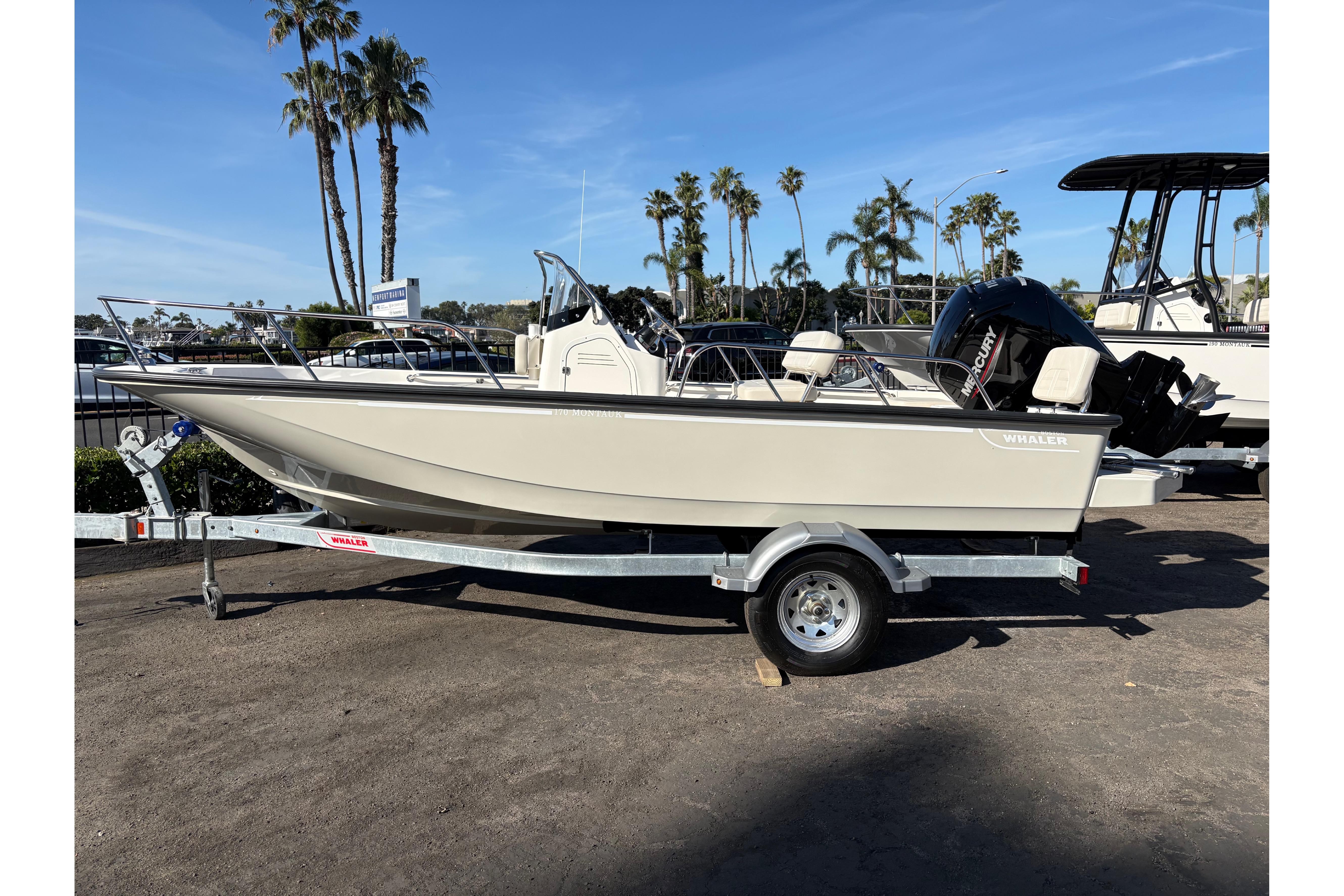 2026 Boston Whaler 170 Montauk #BW0811A inventory image at Sun Country Marine Group, Newport Beach