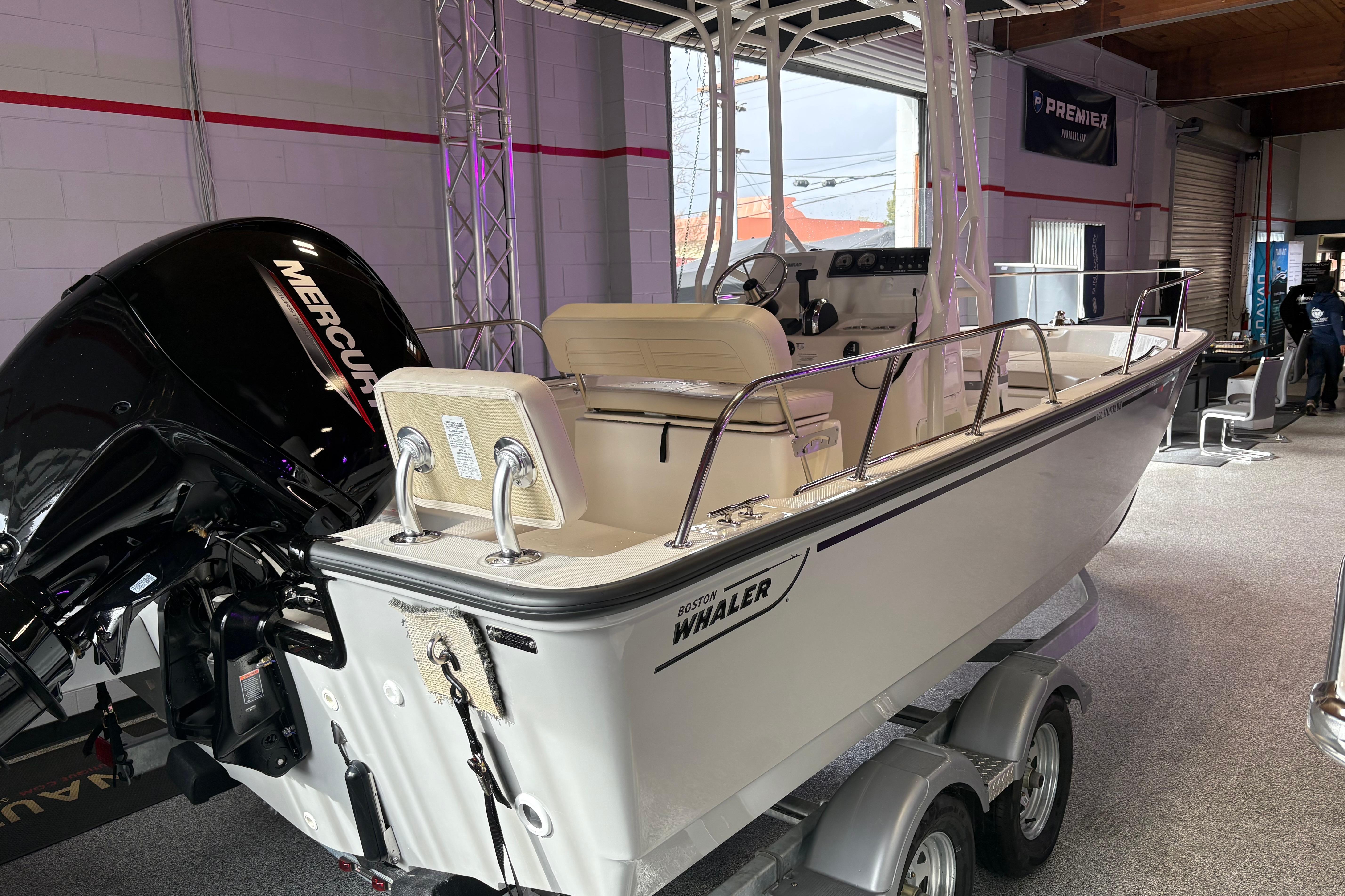 2026 Boston Whaler 190 Montauk #BW0799A inventory image at Sun Country Marine Group, San Jose-Campbell