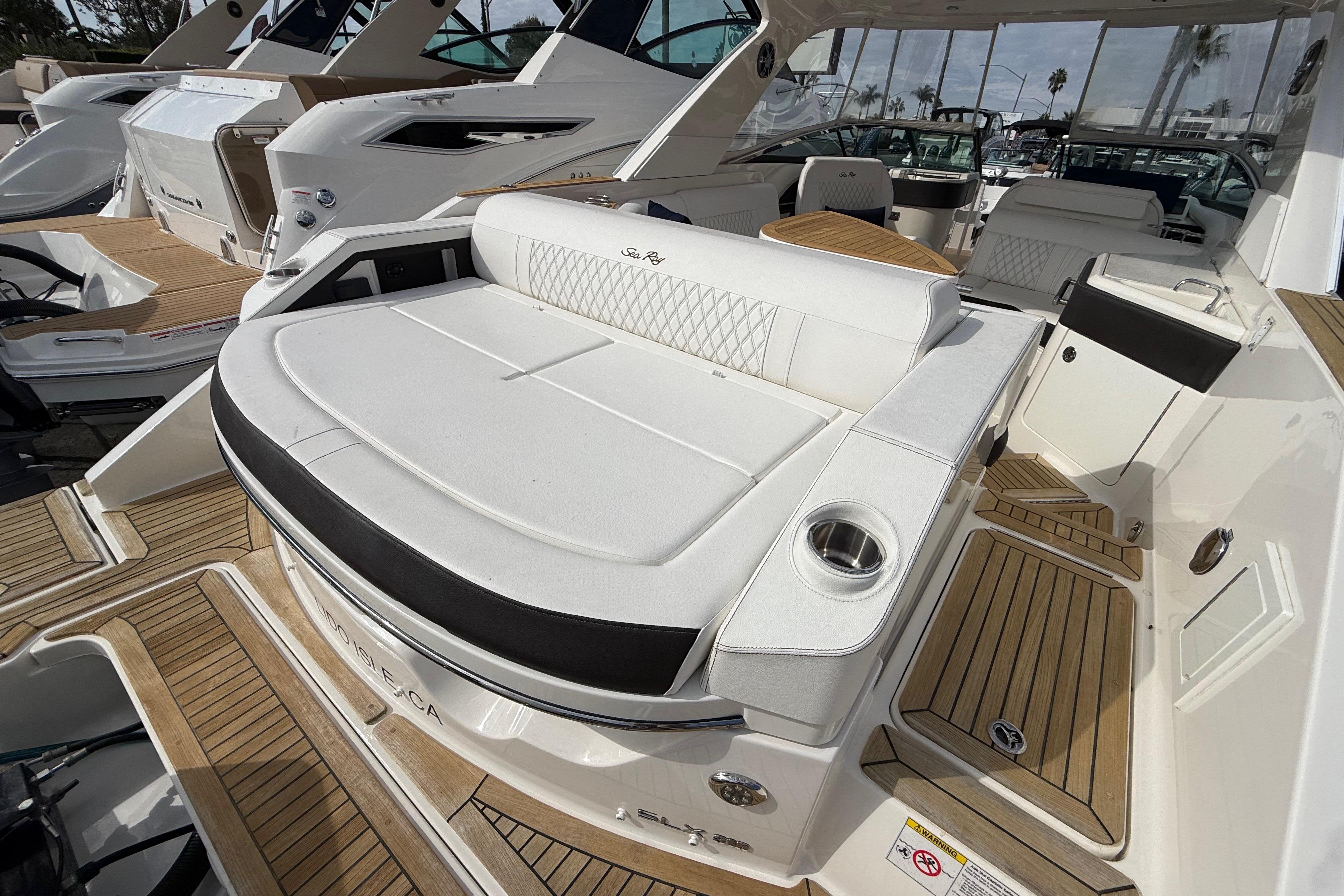 2021 Sea Ray SLX 310 Outboard #TTMB2019B inventory image at Sun Country Marine Group, Newport Beach