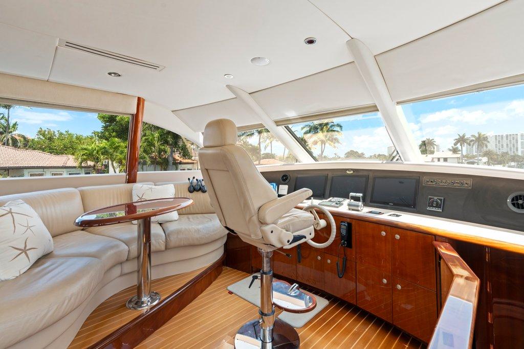 Lazzara Yachts 80 Skylounge 2002 FOMO2 Fort Lauderdale FL for sale
