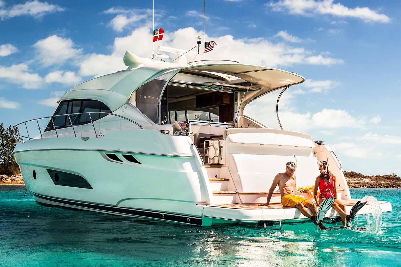 Liquid Gold III Yacht for Sale 57 Riviera Yachts Alexandria Bay, NY