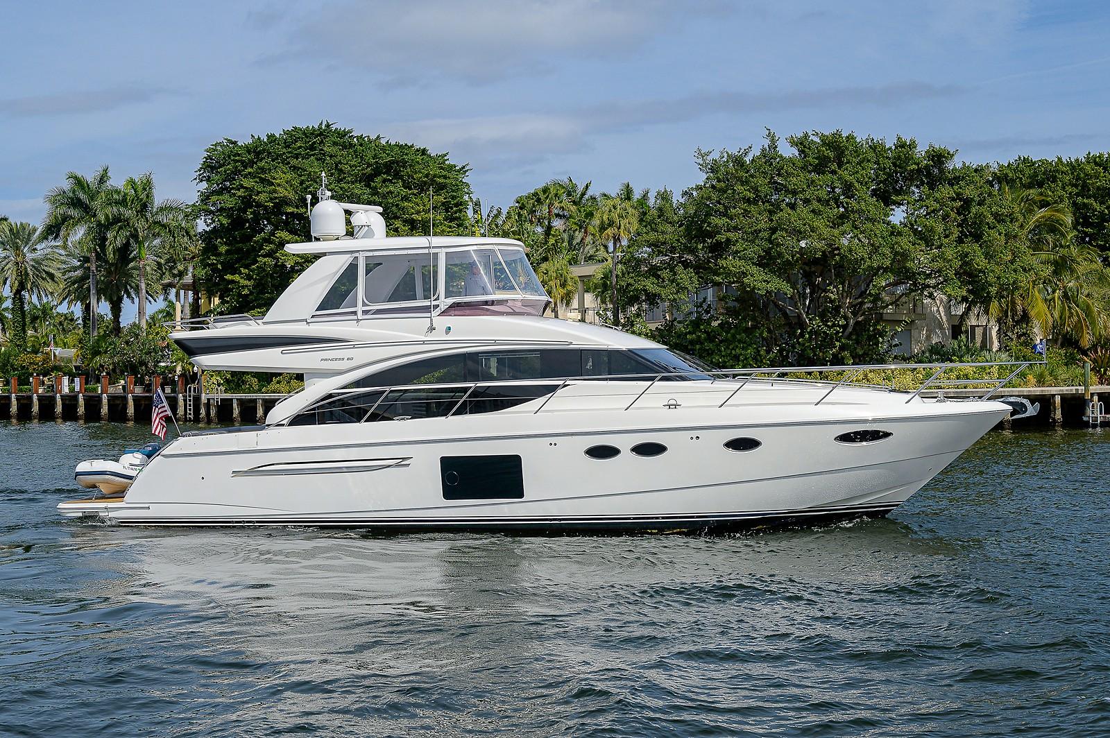 princess 60 flybridge motor yacht for sale