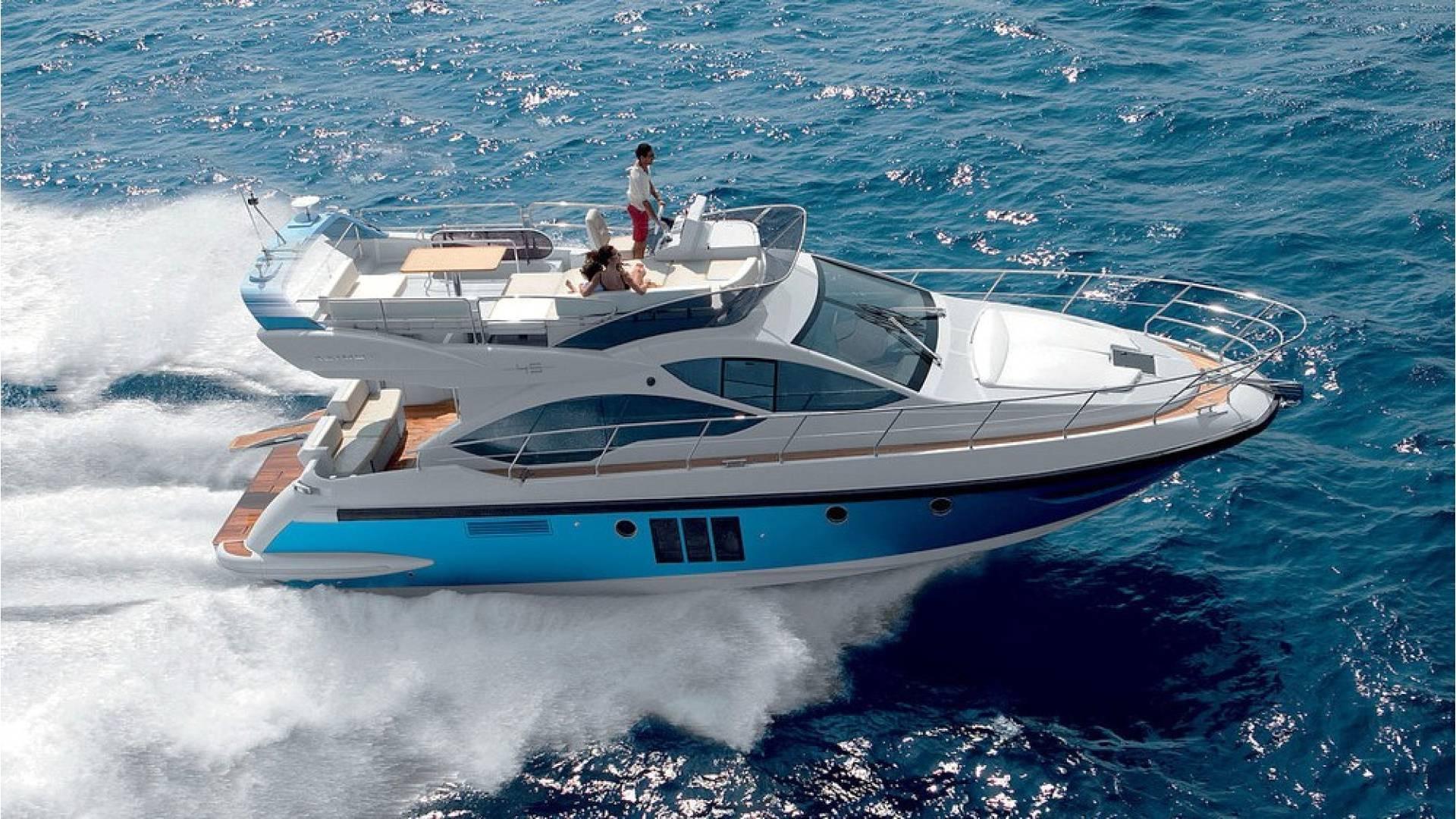  Yacht Photos Pics Azimut 45 Flybridge