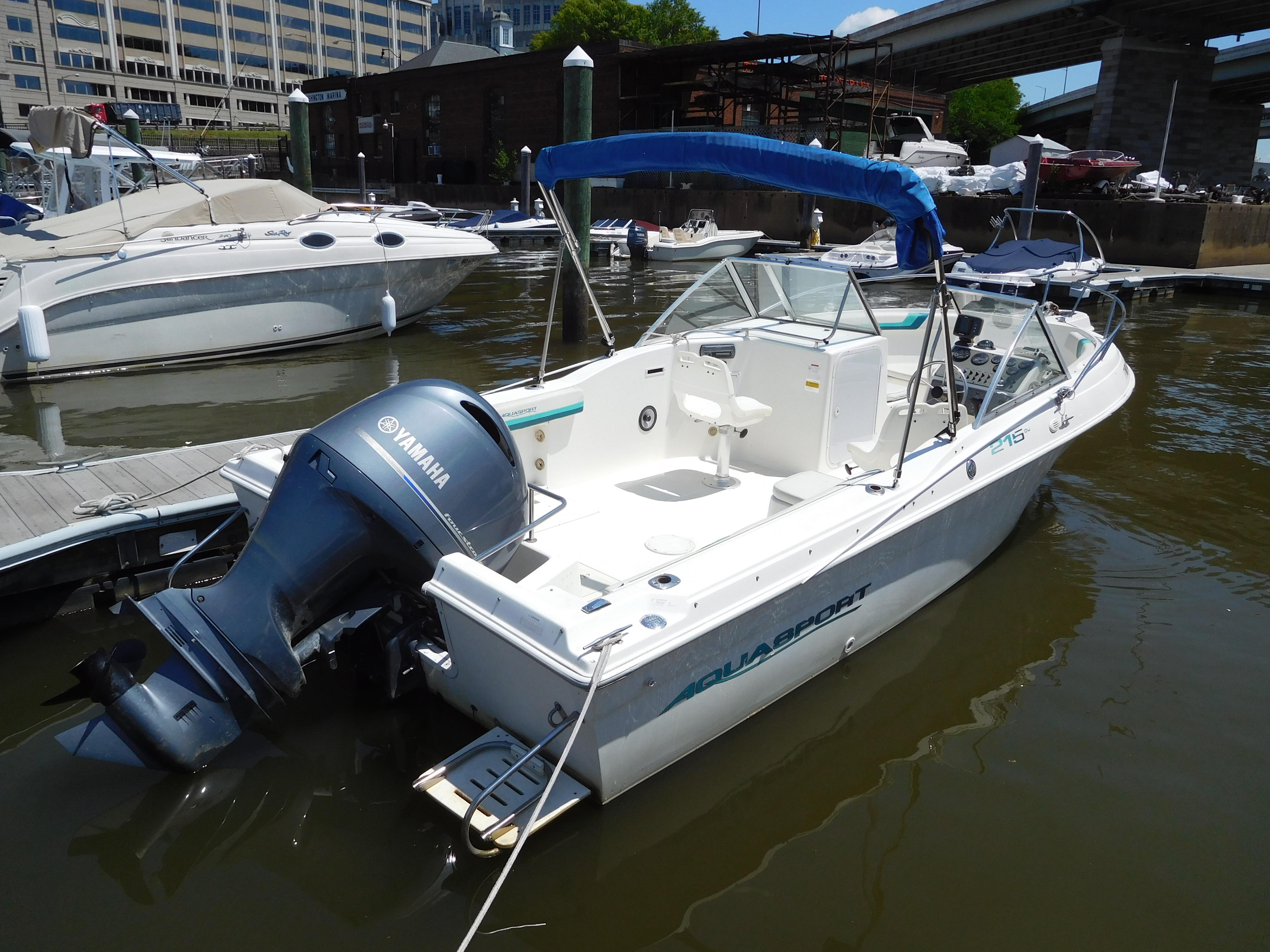 1999 Aquasport 215 Dual Console | Dominion Yachts