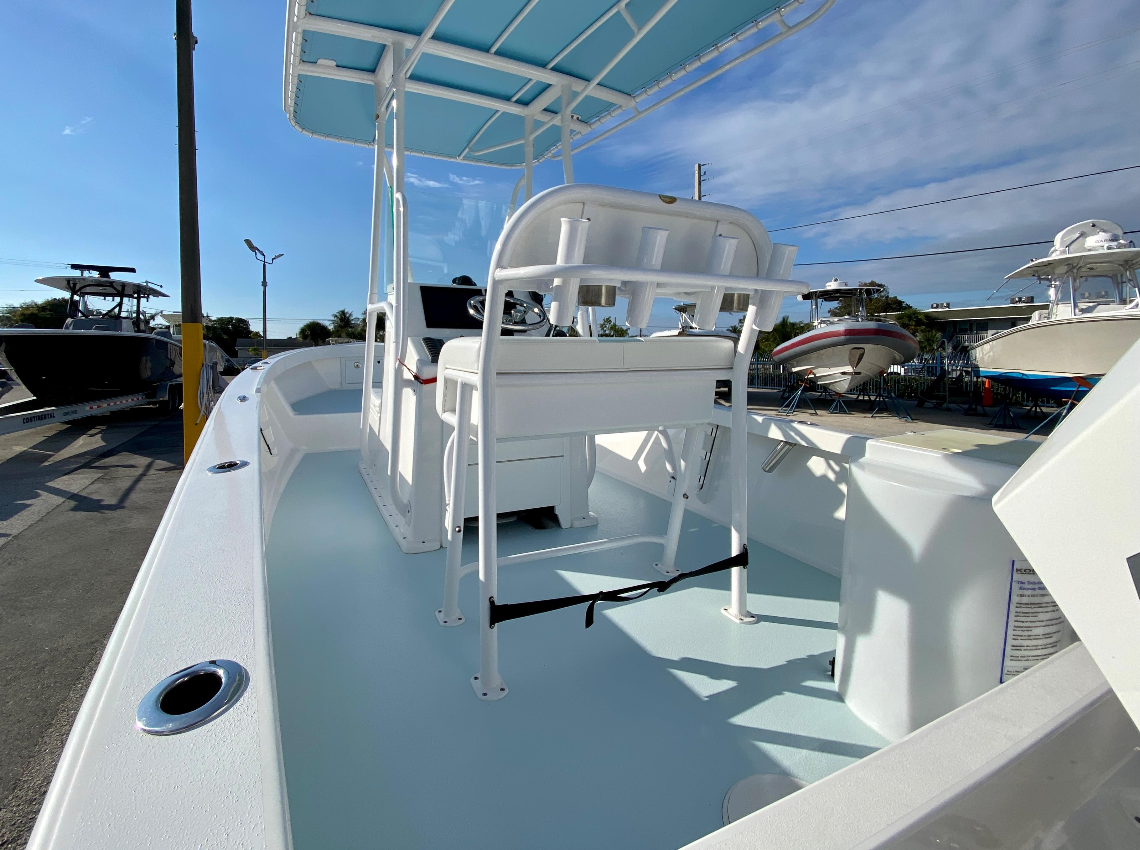 Albury 20 - Helm Console & Chair View From Aft