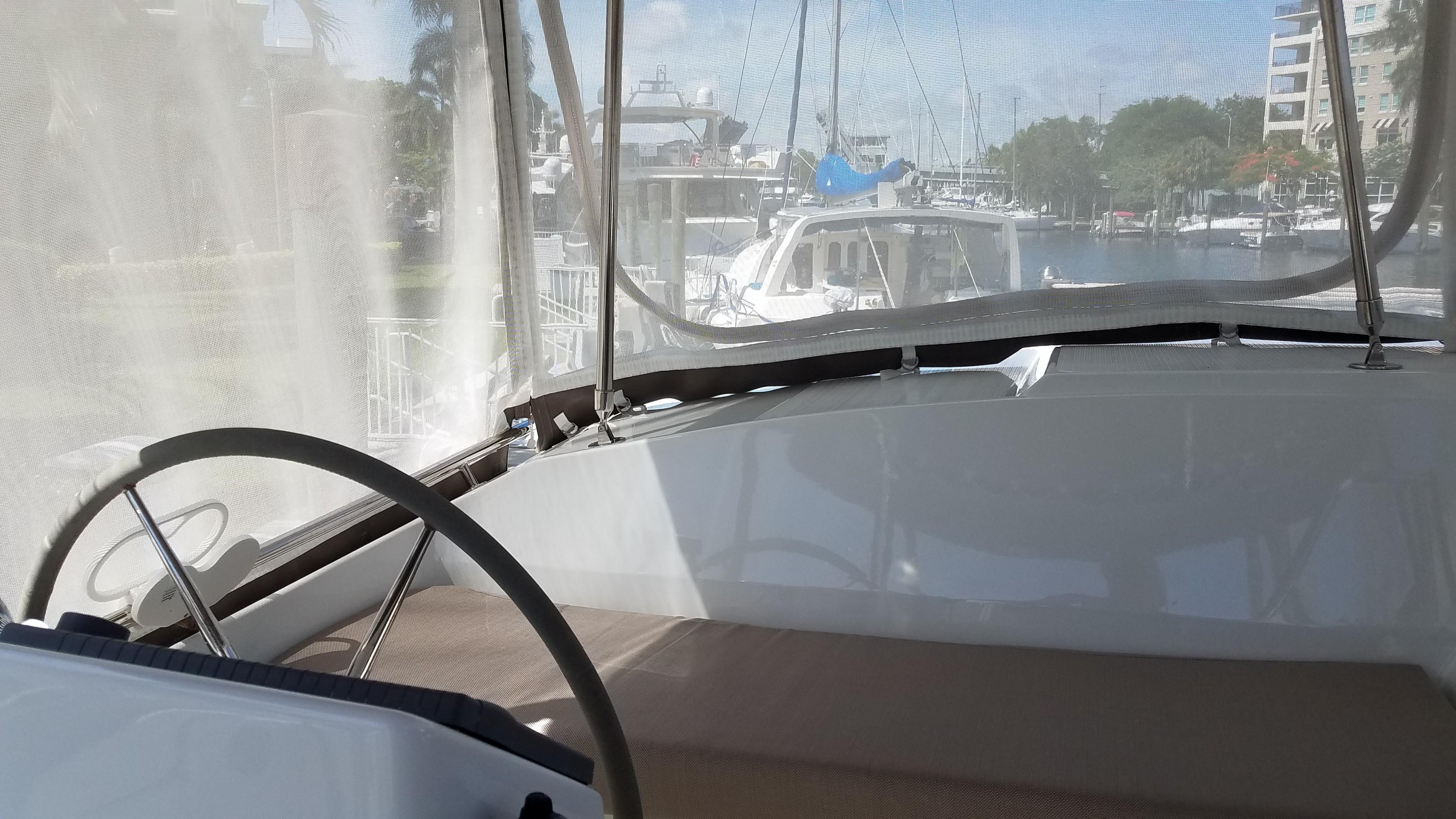 Helm looking aft