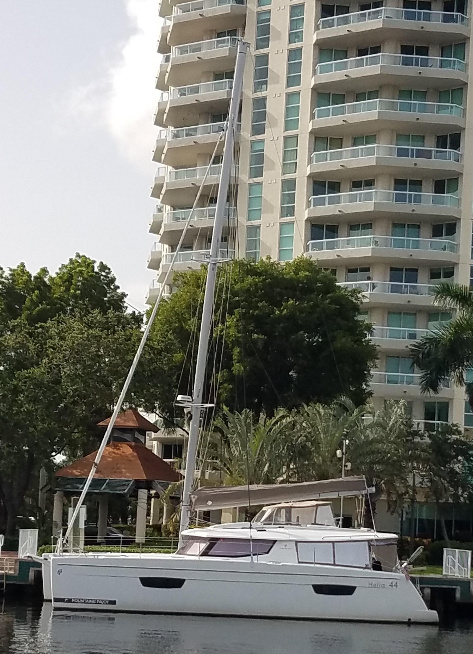 Helia 44 dockside