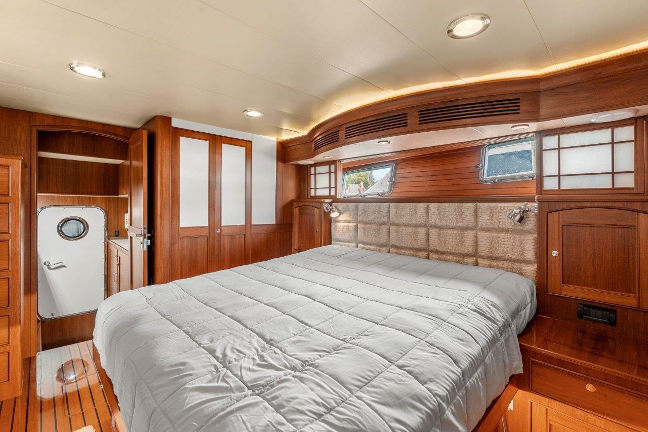 Instigator Yacht Photos Pics Marlow 49 Instigator - Master Stateroom, King Berth