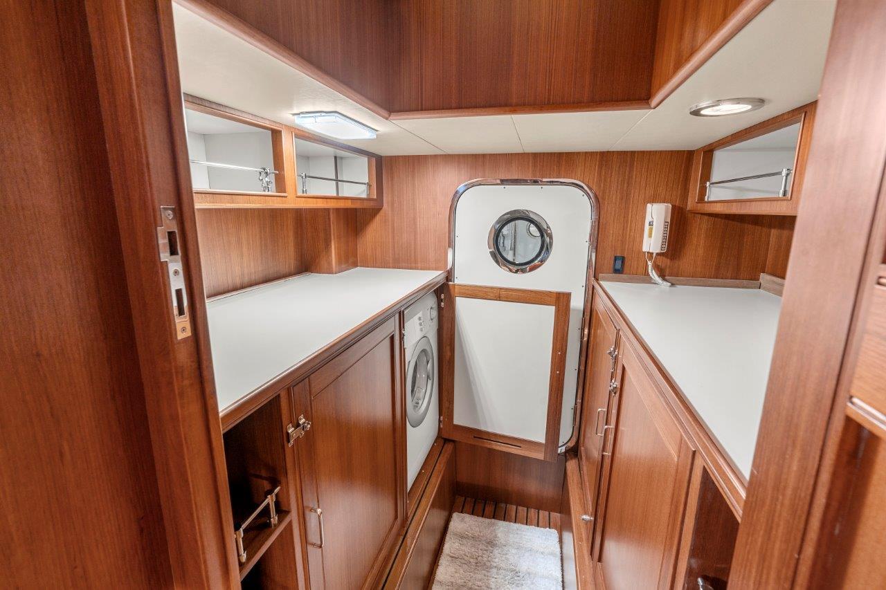 Instigator Yacht Photos Pics Marlow 49 Instigator - Utility Room w/Access to Engine Room