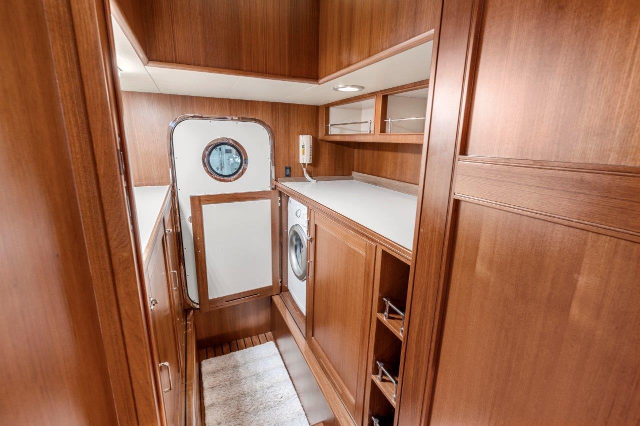 Instigator Yacht Photos Pics Marlow 49 Instigator - Utility Room w/Access to Engine Room