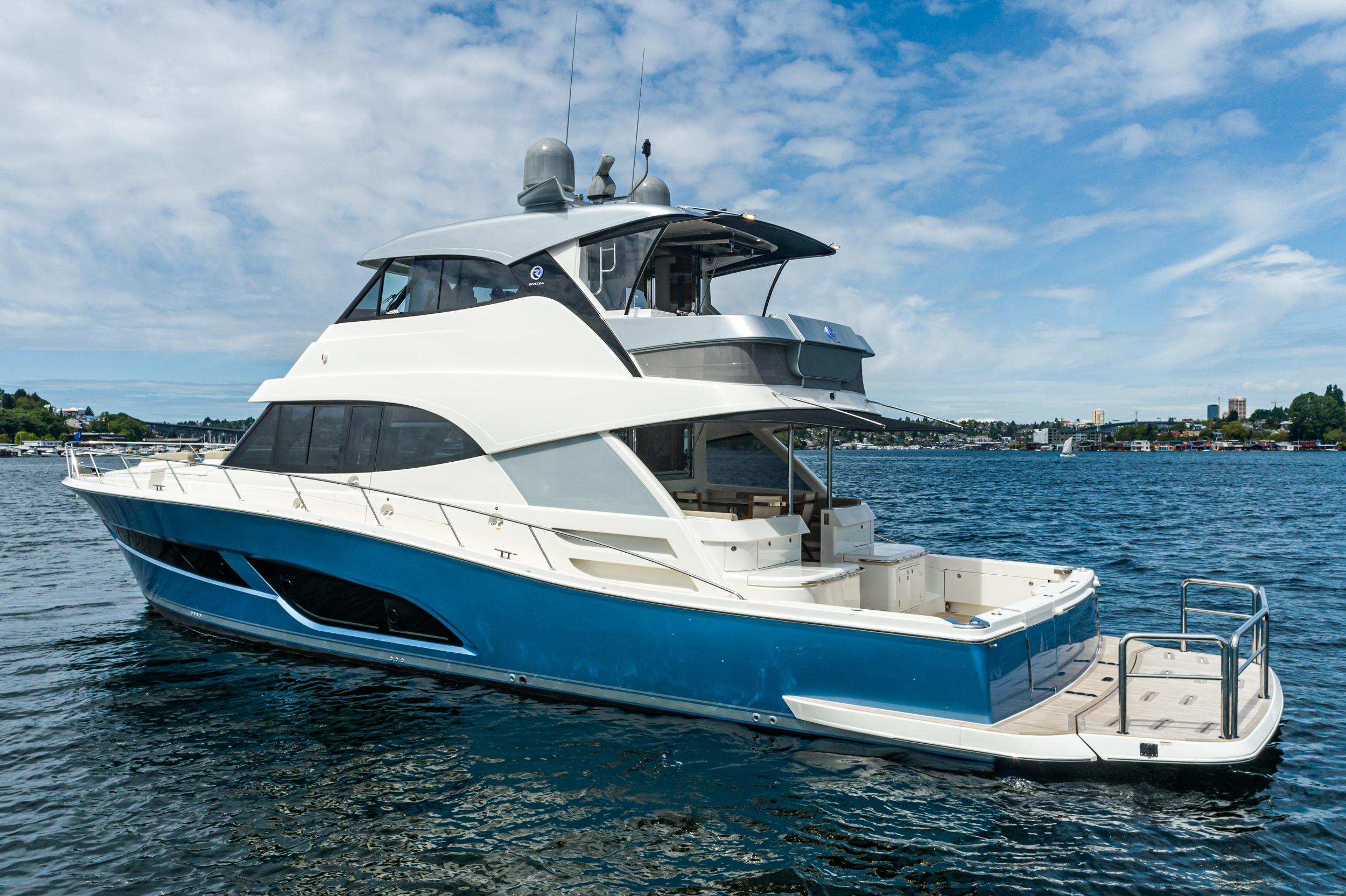 riviera 64 sports motor yacht for sale