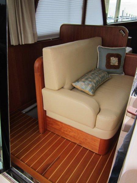 Sliding Seat to Access Cabin