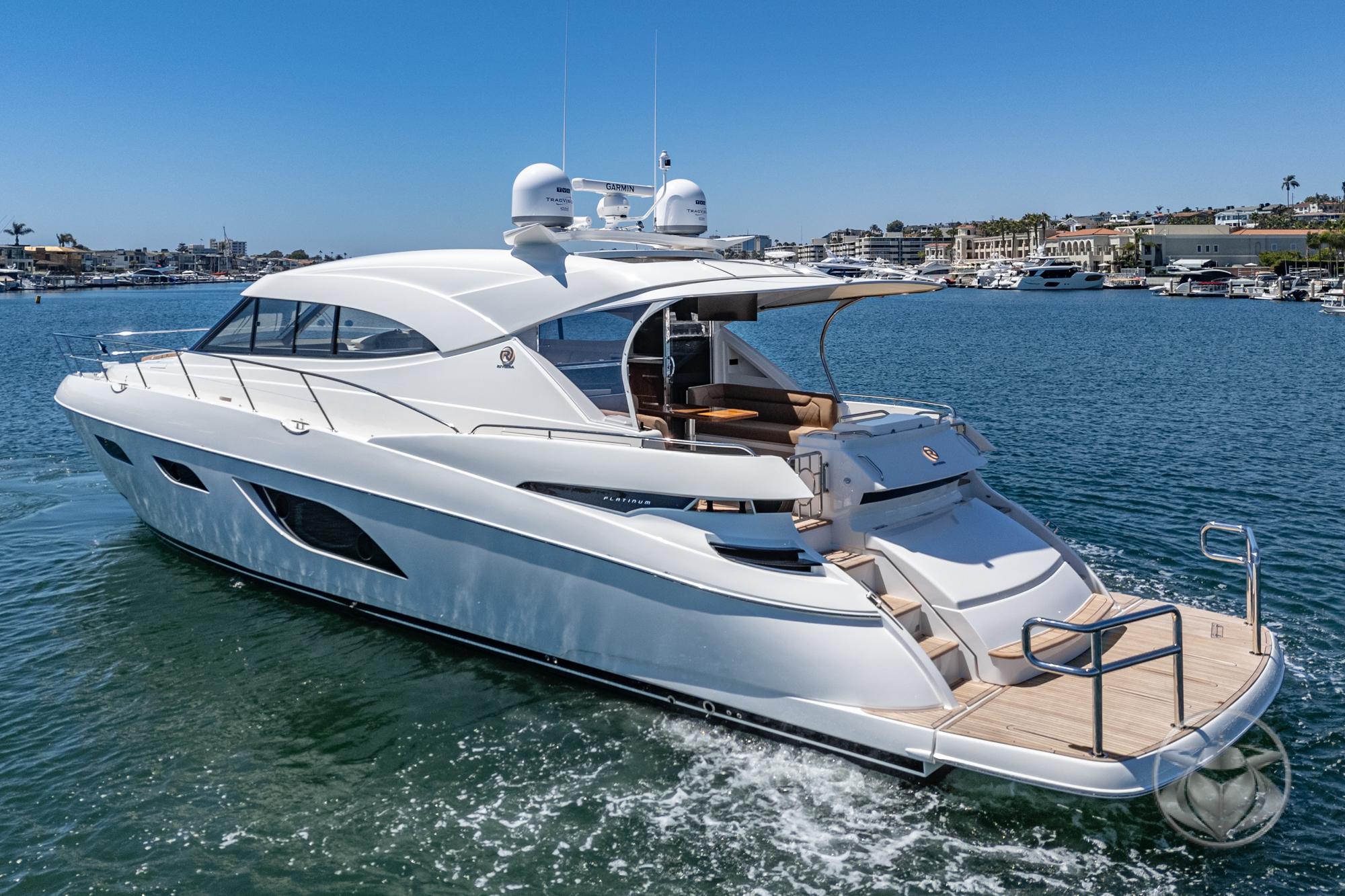 2025 Riviera 6000 Sport Yacht #R154 inventory image at Sun Country Marine Group, San Diego Harbor Island 2025 Riviera 6000 Sport Yacht #R154 inventory image at Sun Country Marine Group, San Diego Harbor Island