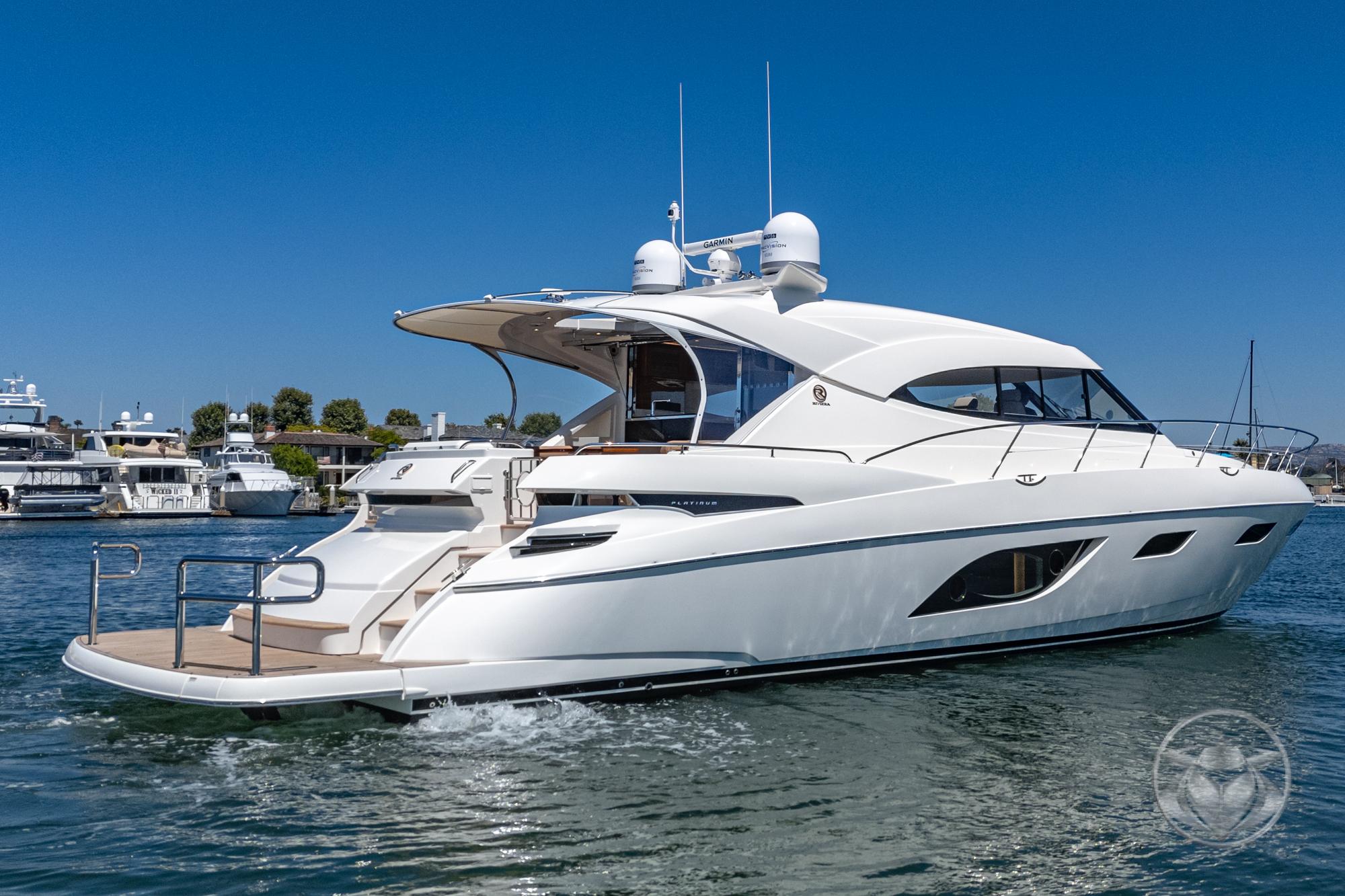 2025 Riviera 6000 Sport Yacht #R154 inventory image at Sun Country Marine Group, San Diego Harbor Island 2025 Riviera 6000 Sport Yacht #R154 inventory image at Sun Country Marine Group, San Diego Harbor Island