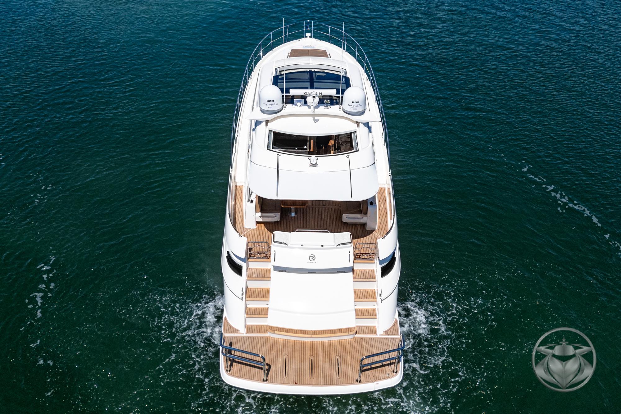 2025 Riviera 6000 Sport Yacht #R154 inventory image at Sun Country Marine Group, San Diego Harbor Island 2025 Riviera 6000 Sport Yacht #R154 inventory image at Sun Country Marine Group, San Diego Harbor Island