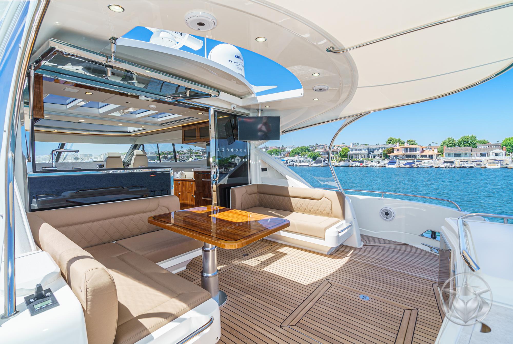 2025 Riviera 6000 Sport Yacht #R154 inventory image at Sun Country Marine Group, San Diego Harbor Island 2025 Riviera 6000 Sport Yacht #R154 inventory image at Sun Country Marine Group, San Diego Harbor Island