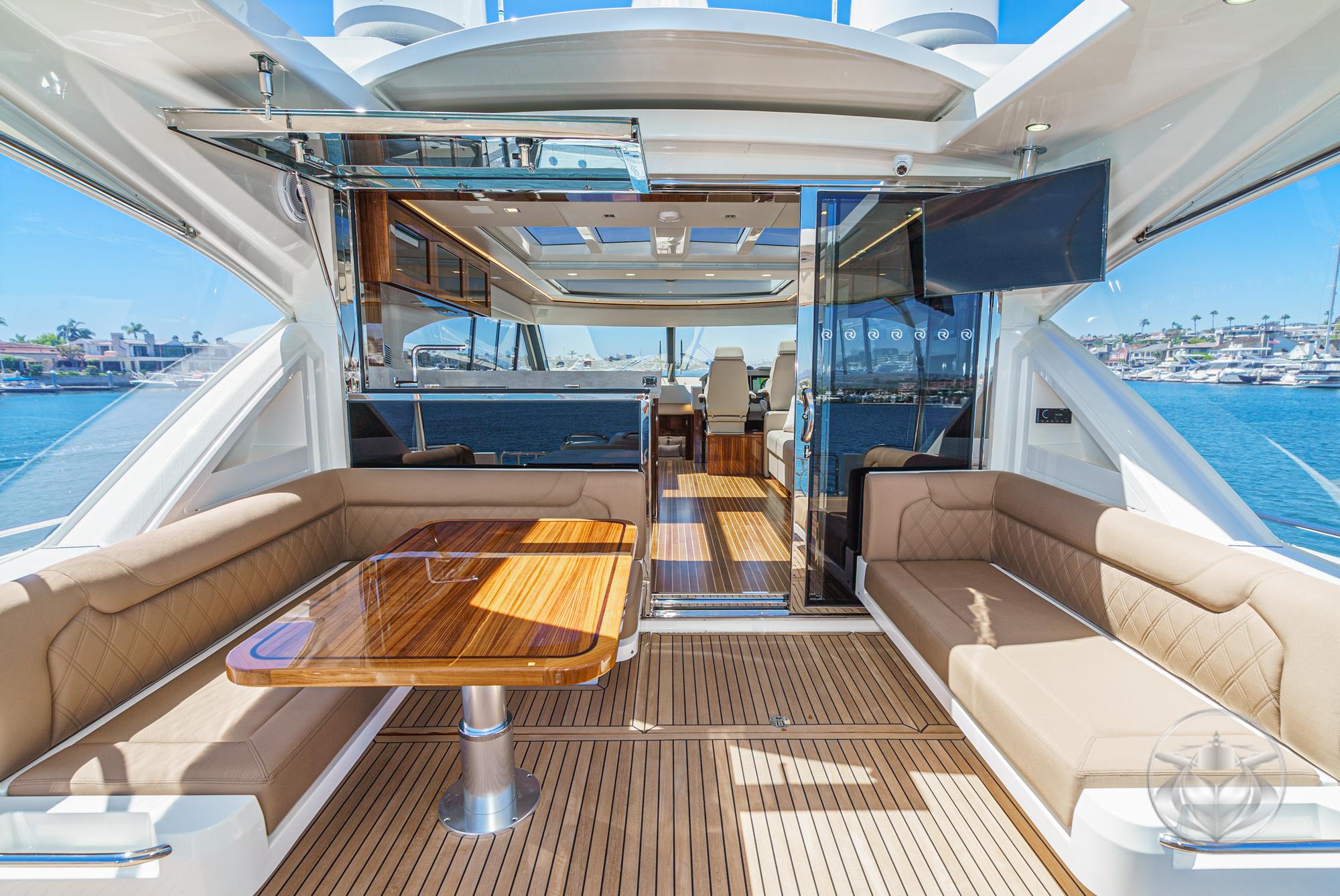 2025 Riviera 6000 Sport Yacht #R154 inventory image at Sun Country Marine Group, San Diego Harbor Island 2025 Riviera 6000 Sport Yacht #R154 inventory image at Sun Country Marine Group, San Diego Harbor Island