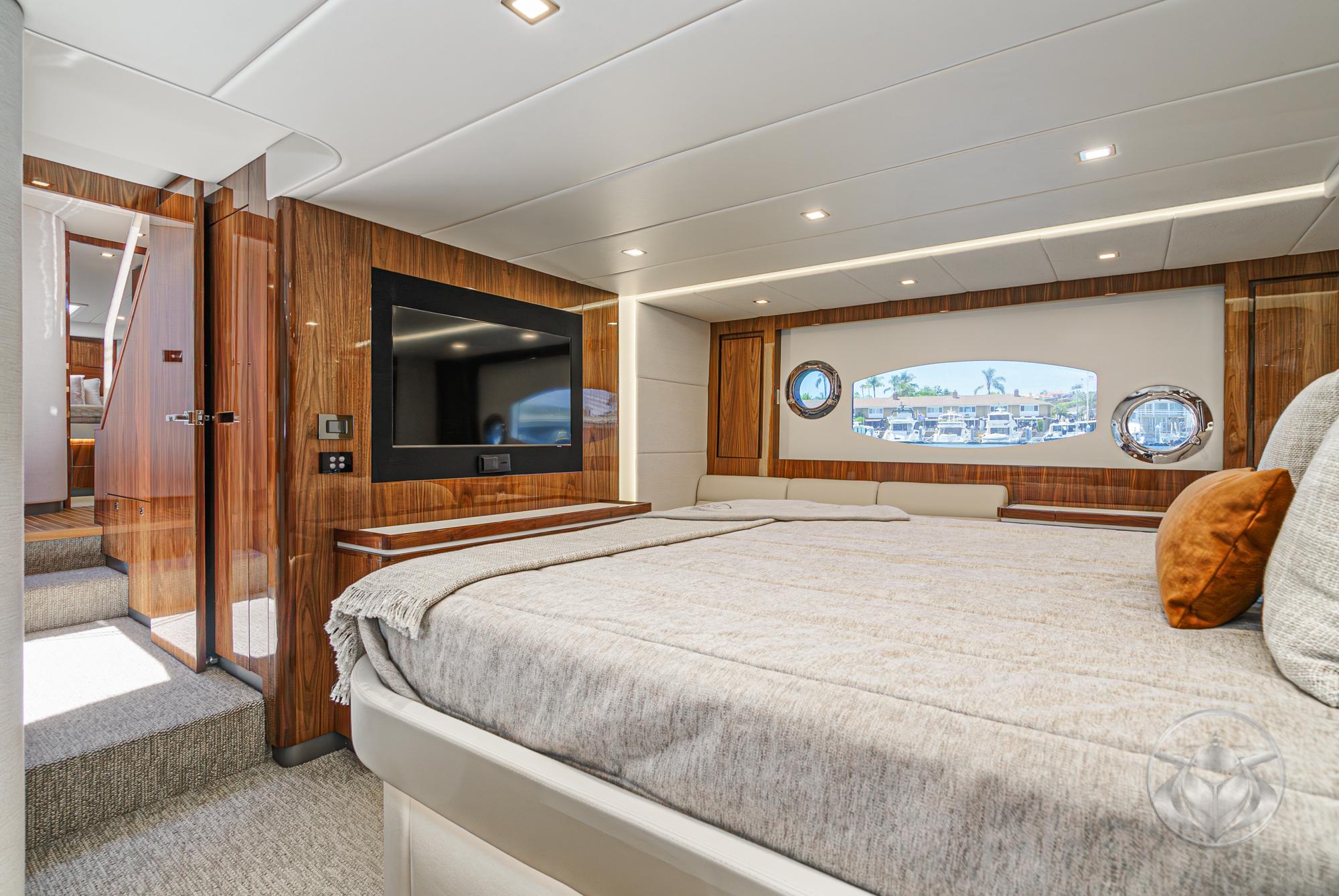 2025 Riviera 6000 Sport Yacht #R154 inventory image at Sun Country Marine Group, San Diego Harbor Island 2025 Riviera 6000 Sport Yacht #R154 inventory image at Sun Country Marine Group, San Diego Harbor Island
