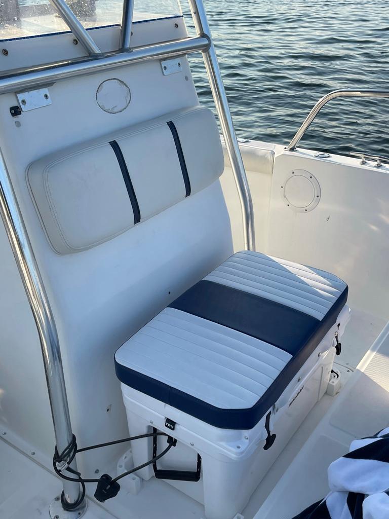 24 ft Edgewater 247 cc Console Seating
